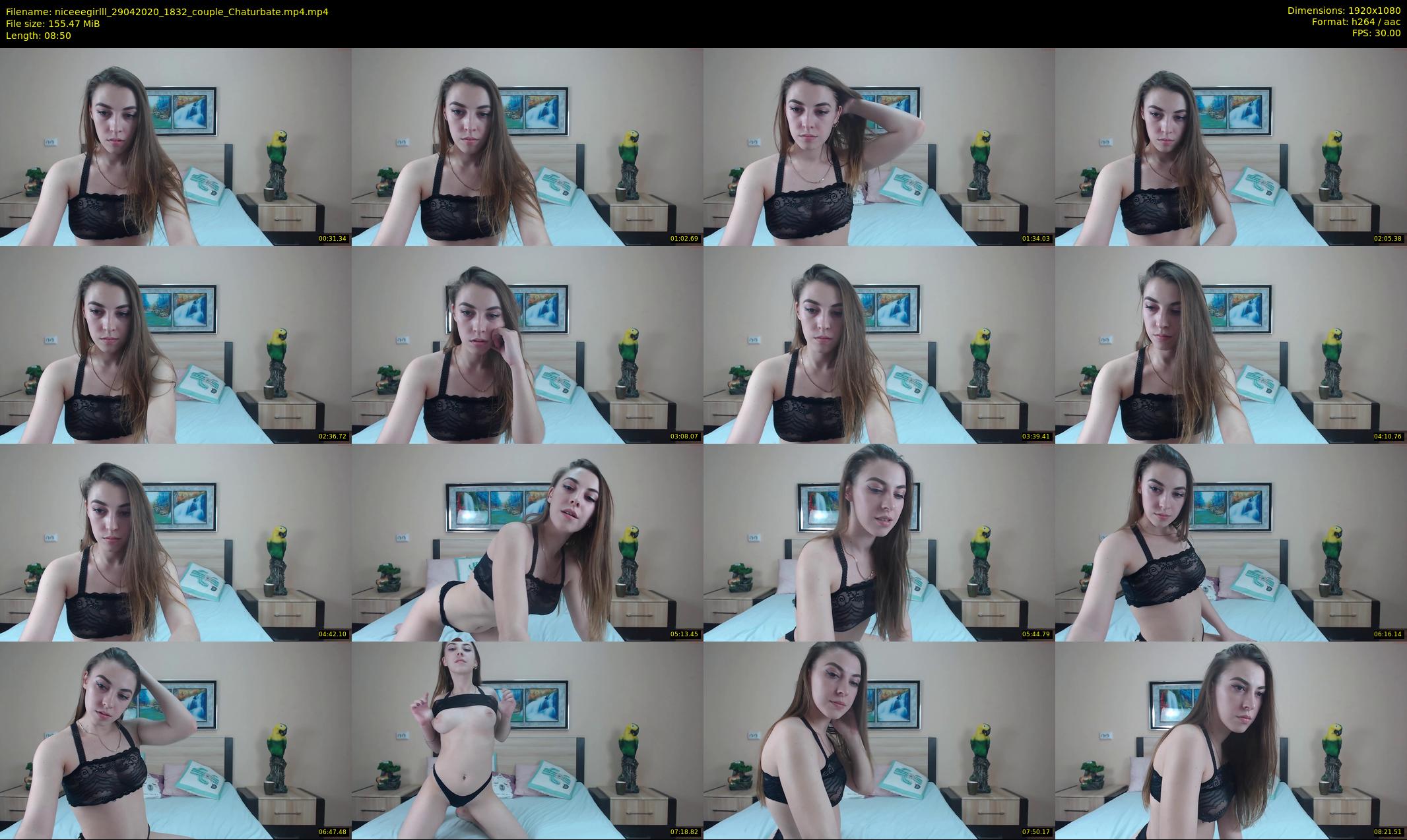 niceeegirlll — 9 minute Chaturbate couple cam show recording, 1080p, Apr 29, 2020