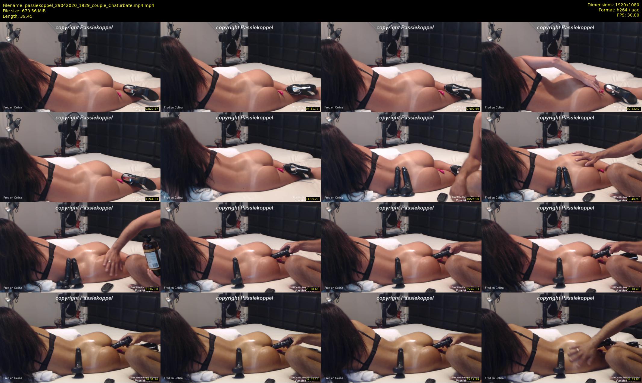 passiekoppel — 40 minute Chaturbate couple cam show recording, 1080p, Apr 29, 2020