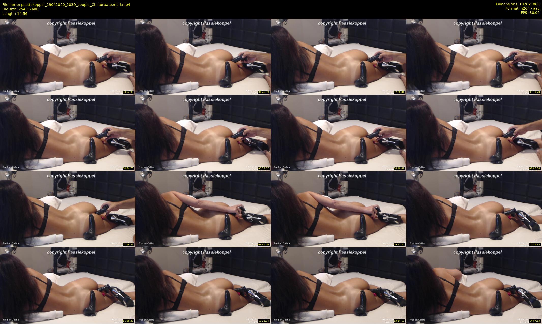 passiekoppel — 15 minute Chaturbate couple cam show recording, 1080p, Apr 29, 2020