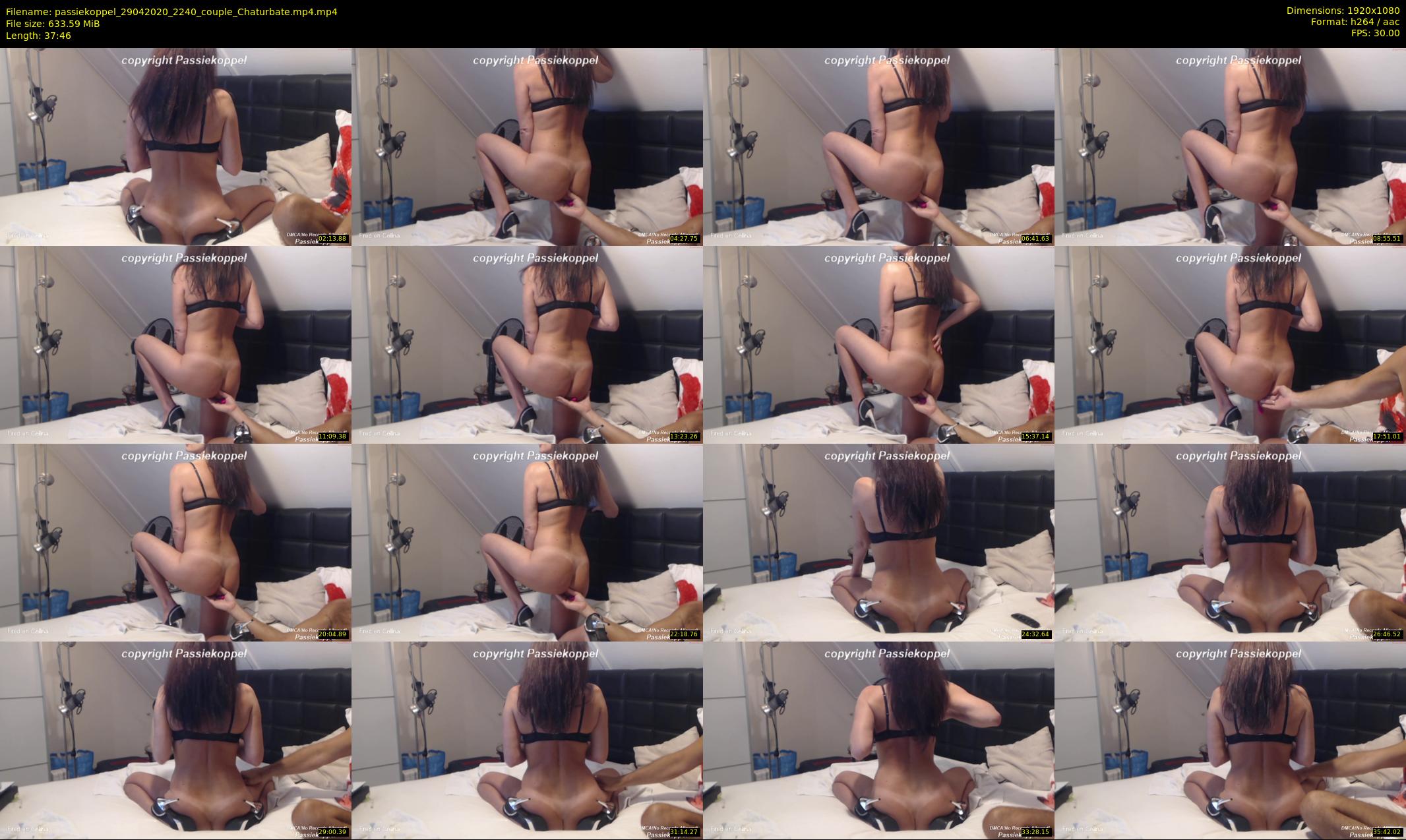 passiekoppel — 38 minute Chaturbate couple cam show recording, 1080p, Apr 29, 2020