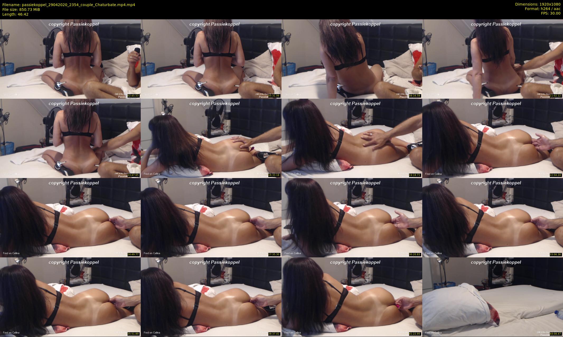 passiekoppel — 47 minute Chaturbate couple cam show recording, 1080p, Apr 29, 2020