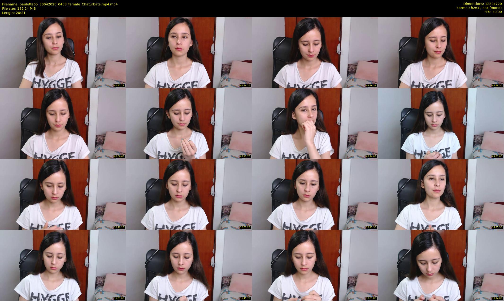 paulette65 — 21 minute Chaturbate female cam show recording, 720p, Apr 30, 2020