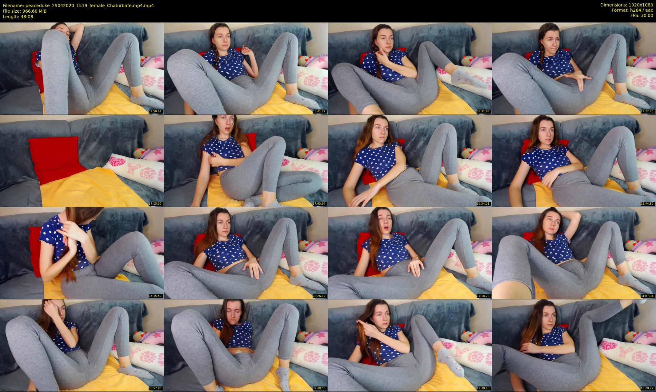 peaceduke — 49 minute Chaturbate female cam show recording, 1080p, Apr 29, 2020