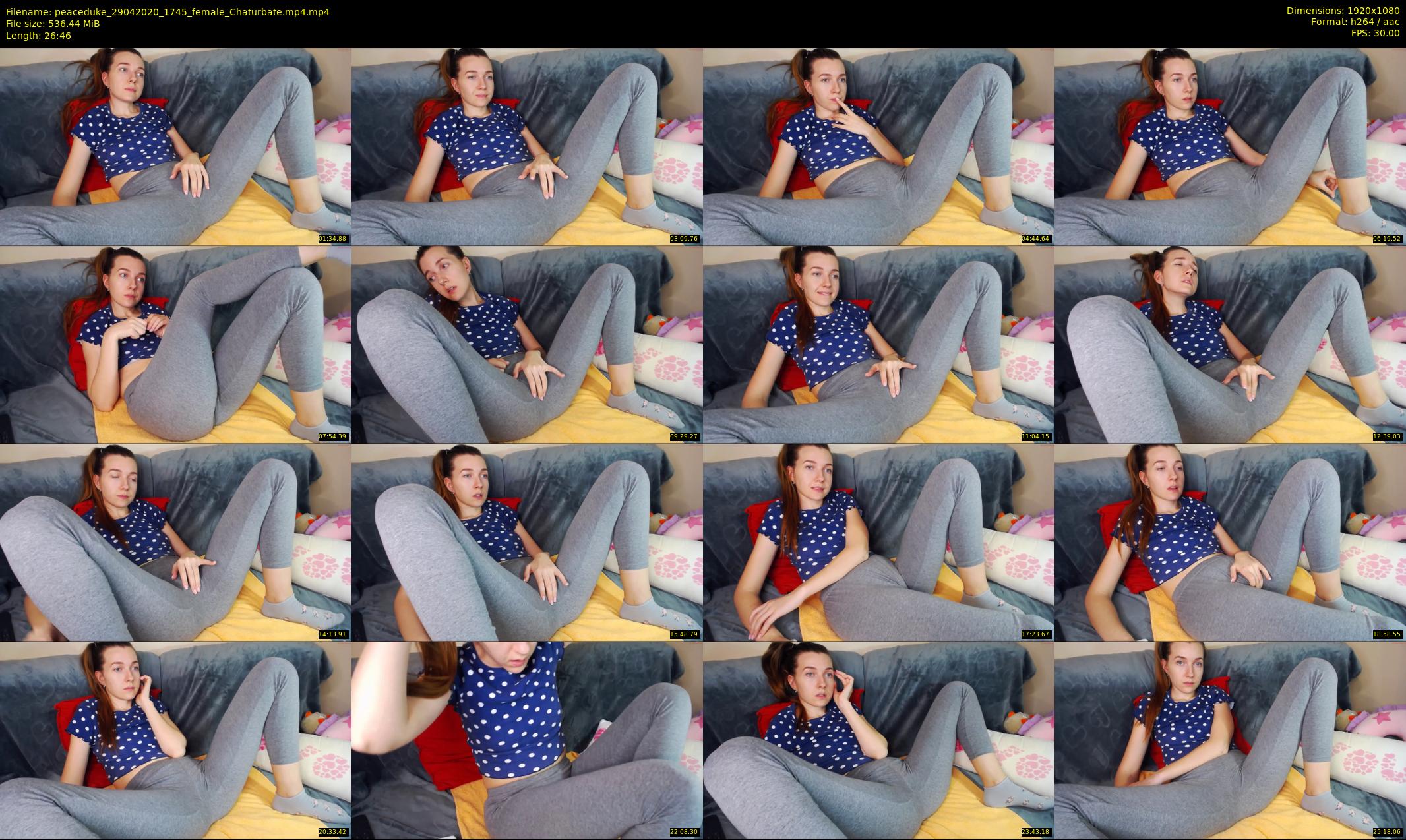 peaceduke — 27 minute Chaturbate female cam show recording, 1080p, Apr 29, 2020