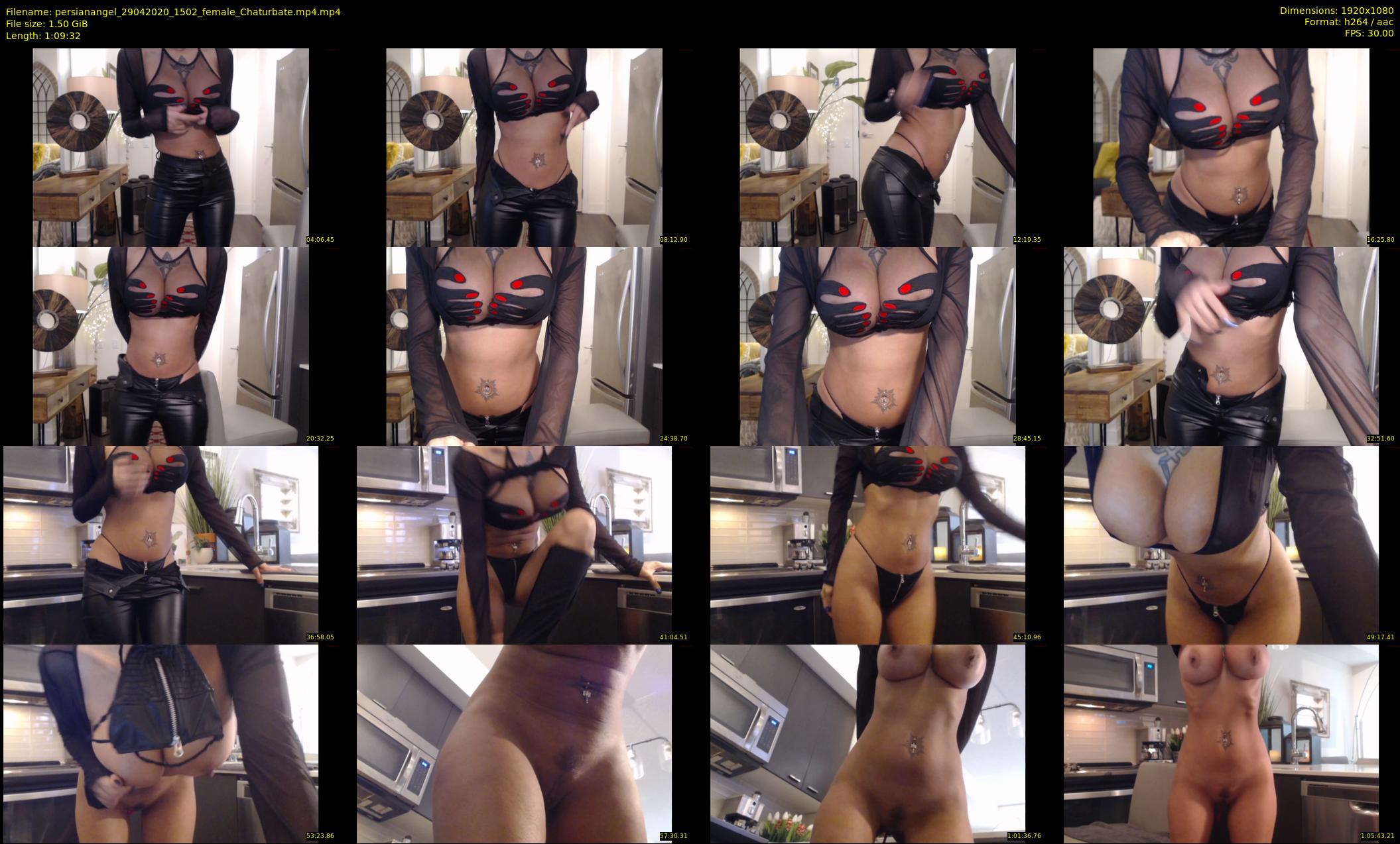 persianangel — 70 minute Chaturbate female cam show recording, 1080p, Apr 29, 2020