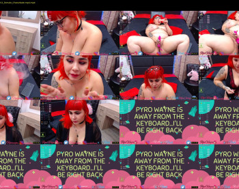 pyrowayne — 54 minute Chaturbate female cam show recording, 720p, Apr 30, 2020