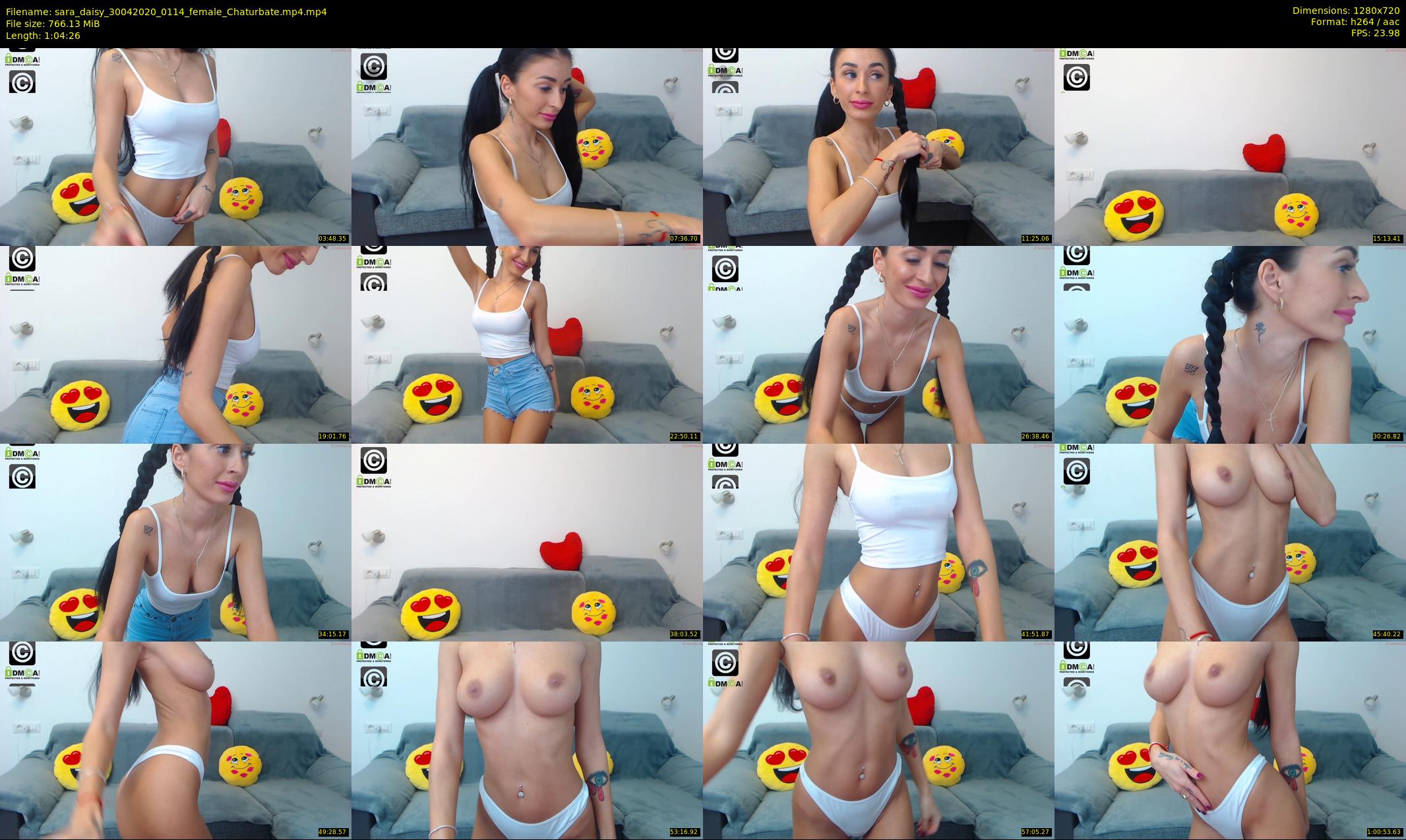 sara_daisy — 65 minute Chaturbate female cam show recording, 720p, Apr 30, 2020