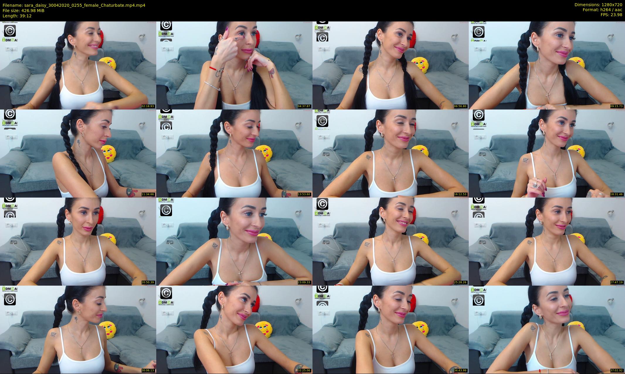 sara_daisy — 40 minute Chaturbate female cam show recording, 720p, Apr 30, 2020