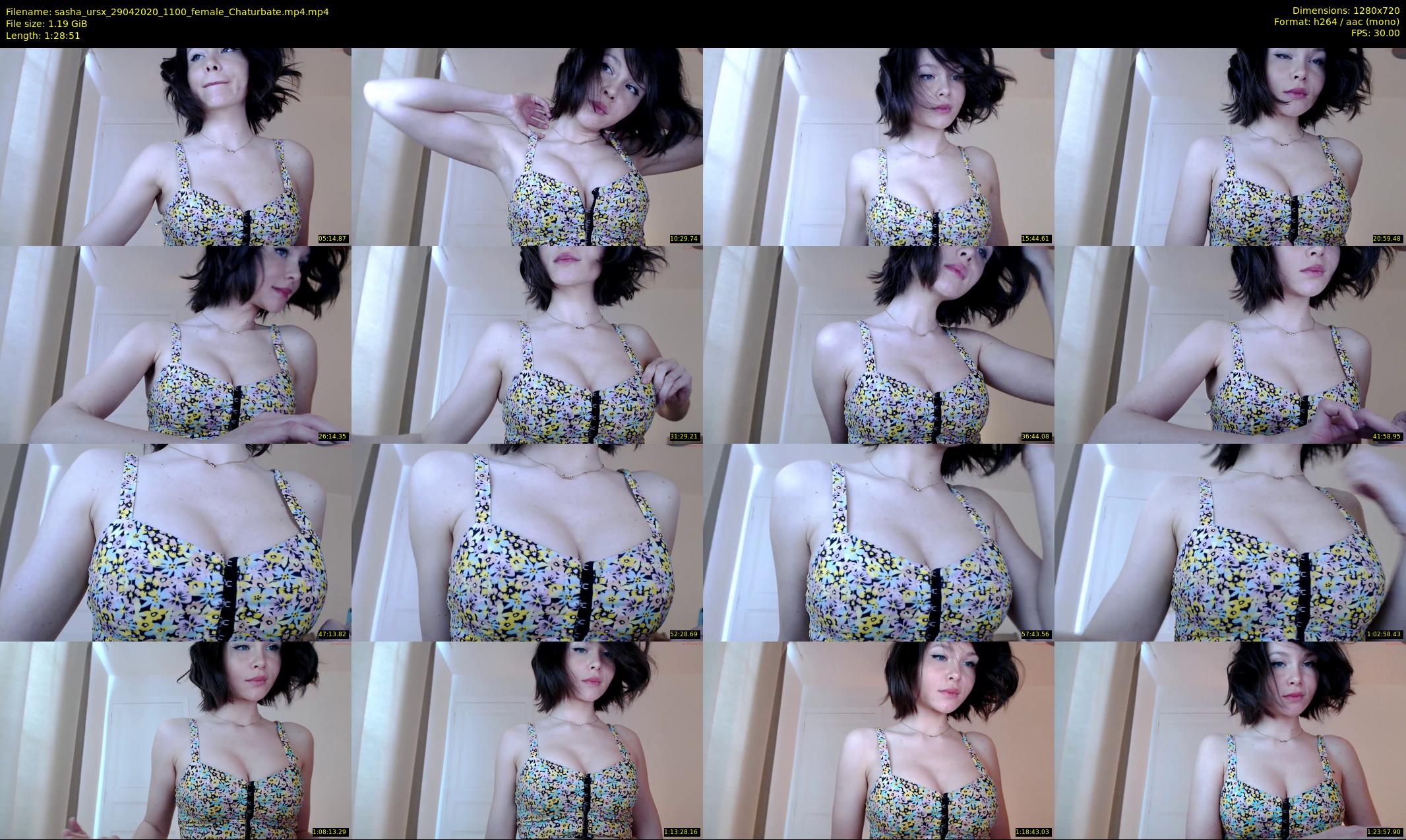 sasha_ursx — 89 minute Chaturbate female cam show recording, 720p, Apr 29, 2020