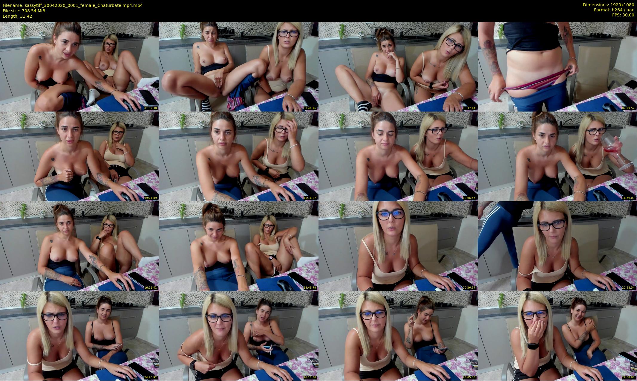 sassytiff — 32 minute Chaturbate couple cam show recording, 1080p, Apr 30, 2020
