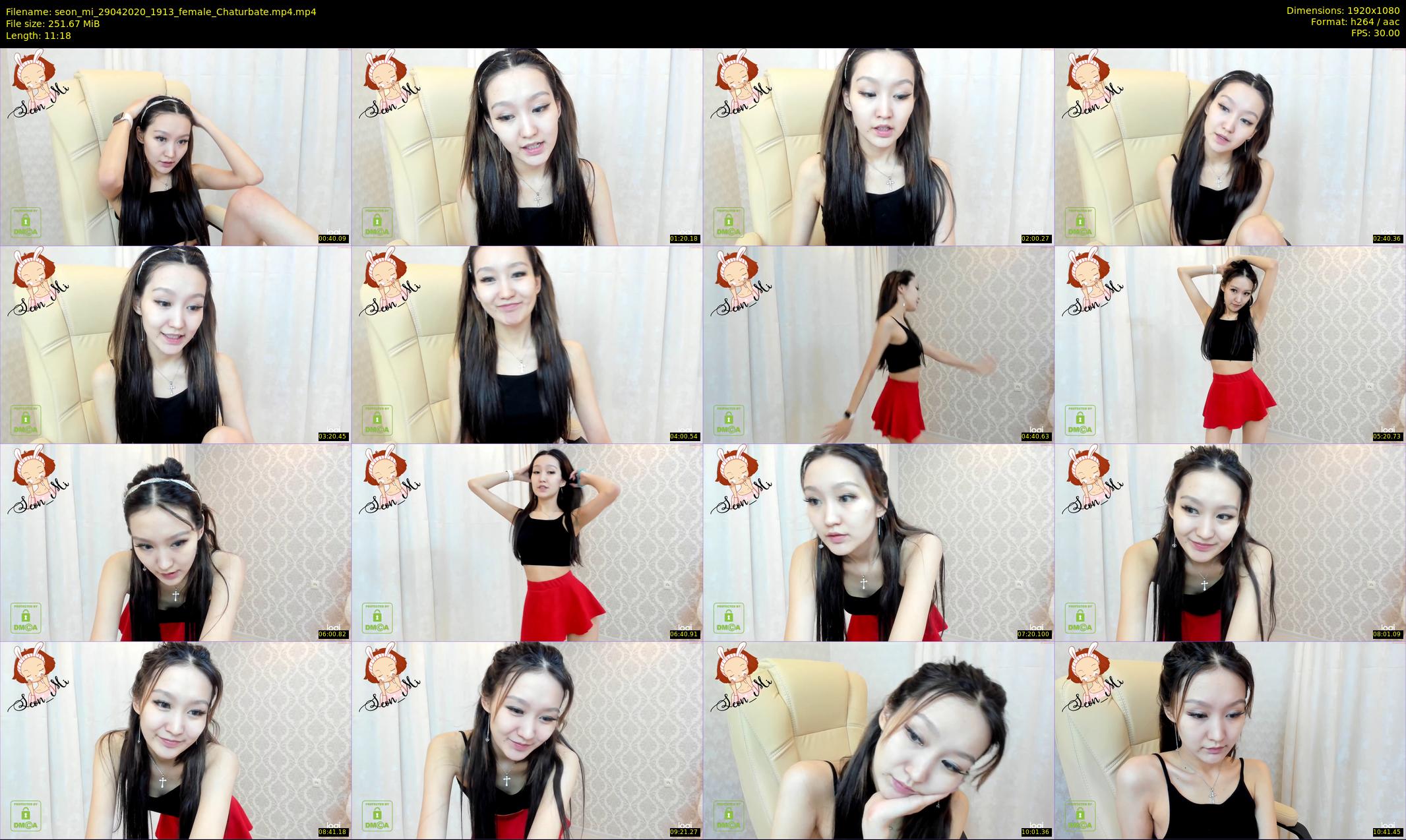 seon_mi — 12 minute Chaturbate female cam show recording, 1080p, Apr 29, 2020