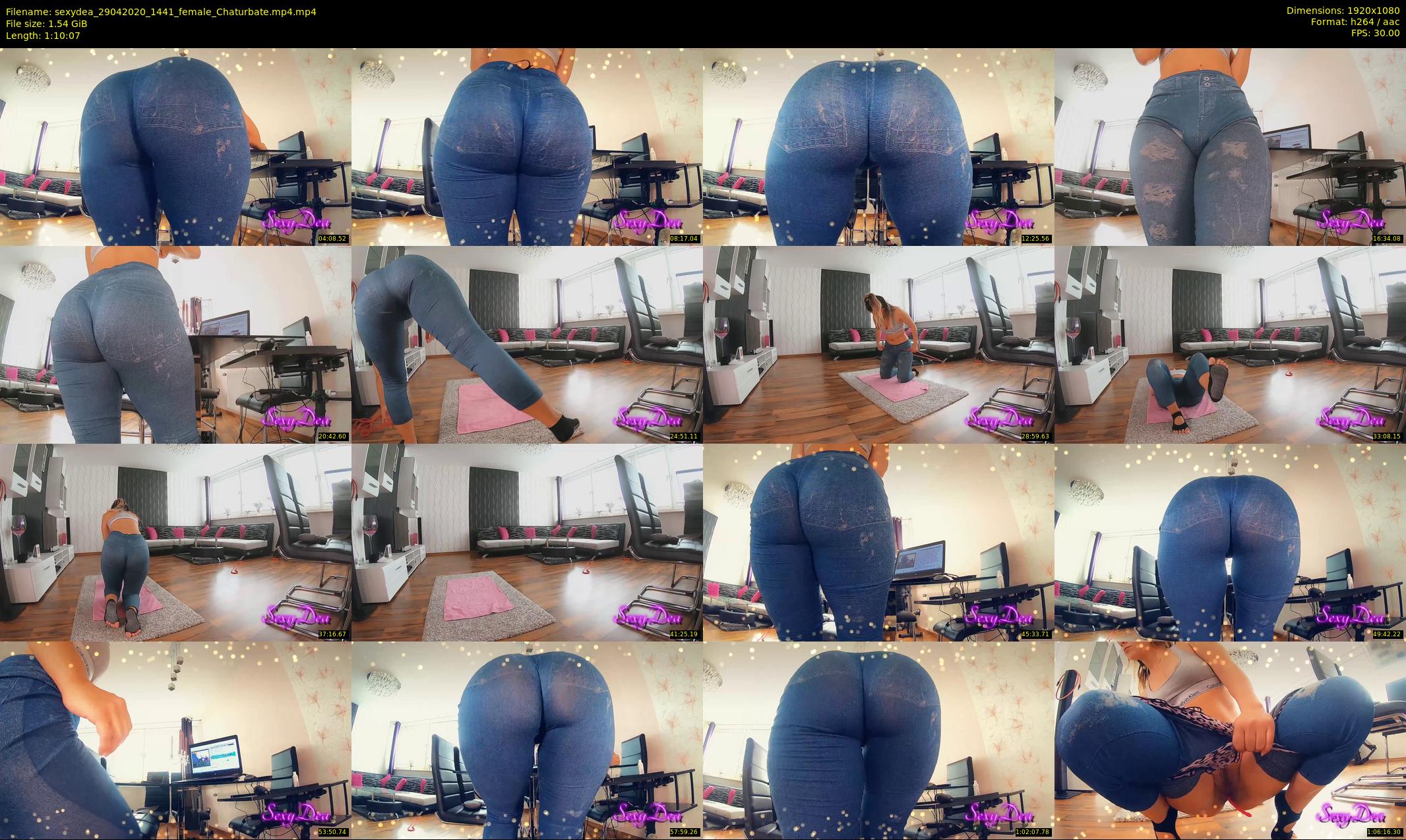 sexydea — 71 minute Chaturbate female cam show recording, 1080p, Apr 29, 2020