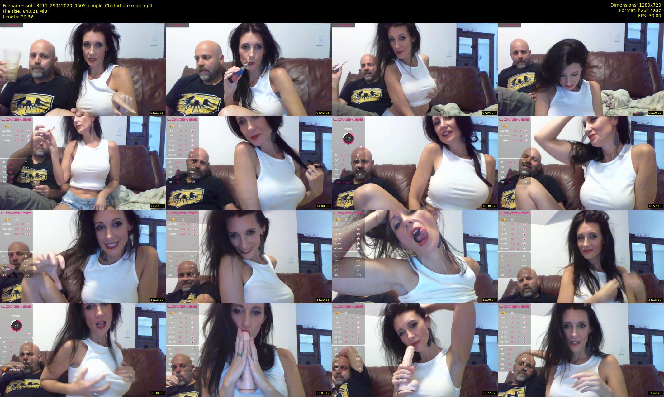 sofia3211 — 40 minute Chaturbate couple cam show recording, 720p, Apr 29, 2020