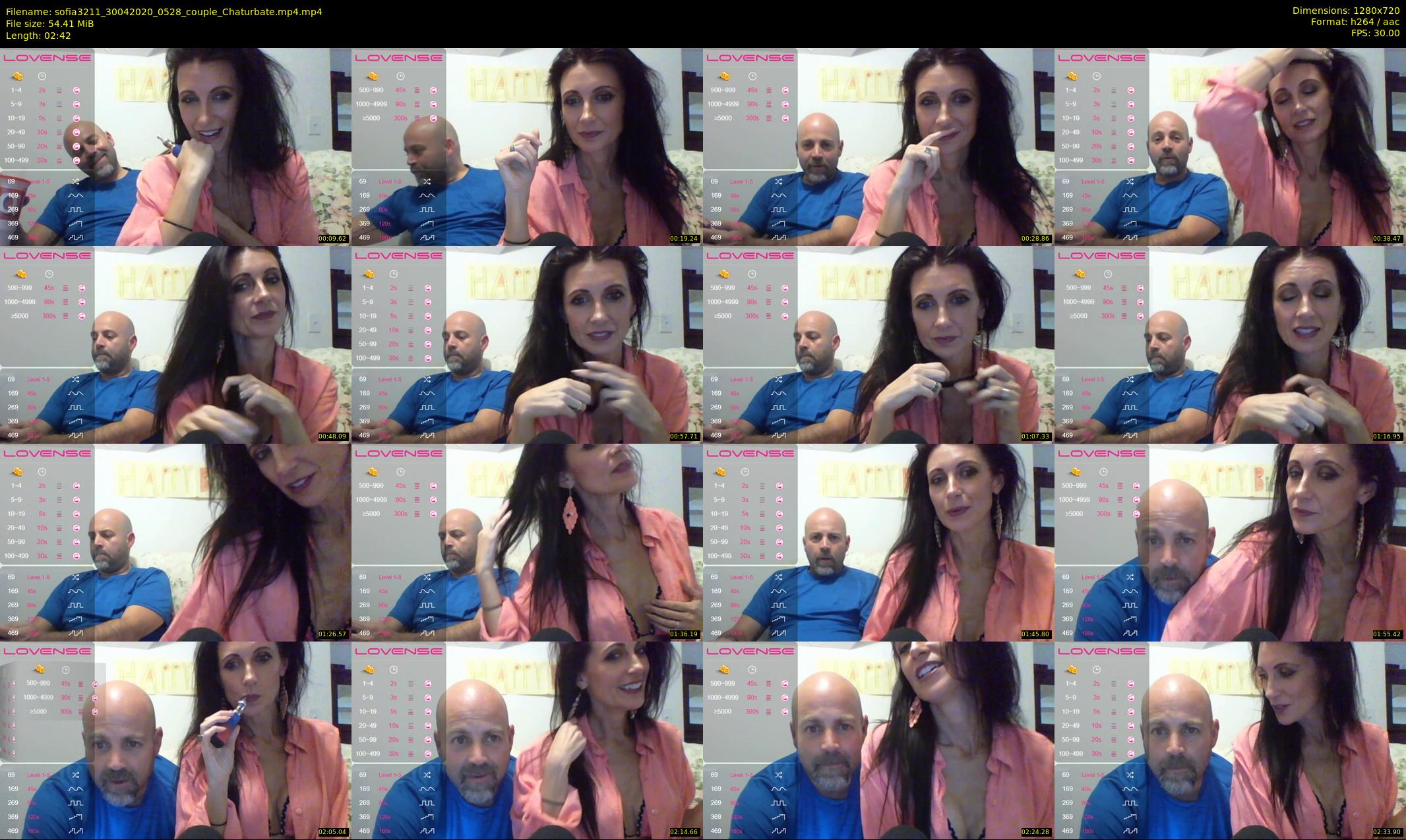 sofia3211 — 3 minute Chaturbate couple cam show recording, 720p, Apr 30, 2020