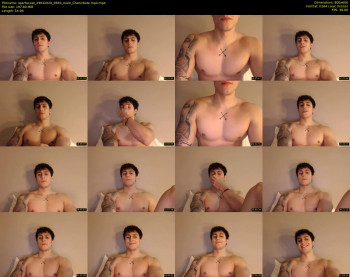 spartacozz — 55 minute Chaturbate male cam show recording, 480p, Apr 29, 2020