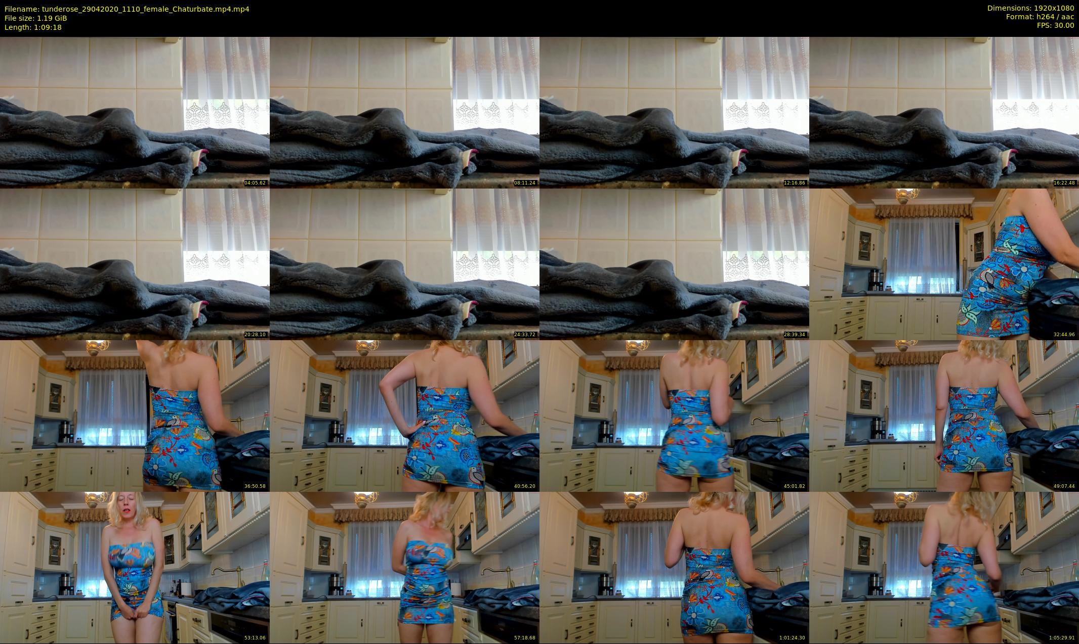 tunderose — 70 minute Chaturbate female cam show recording, 1080p, Apr 29, 2020