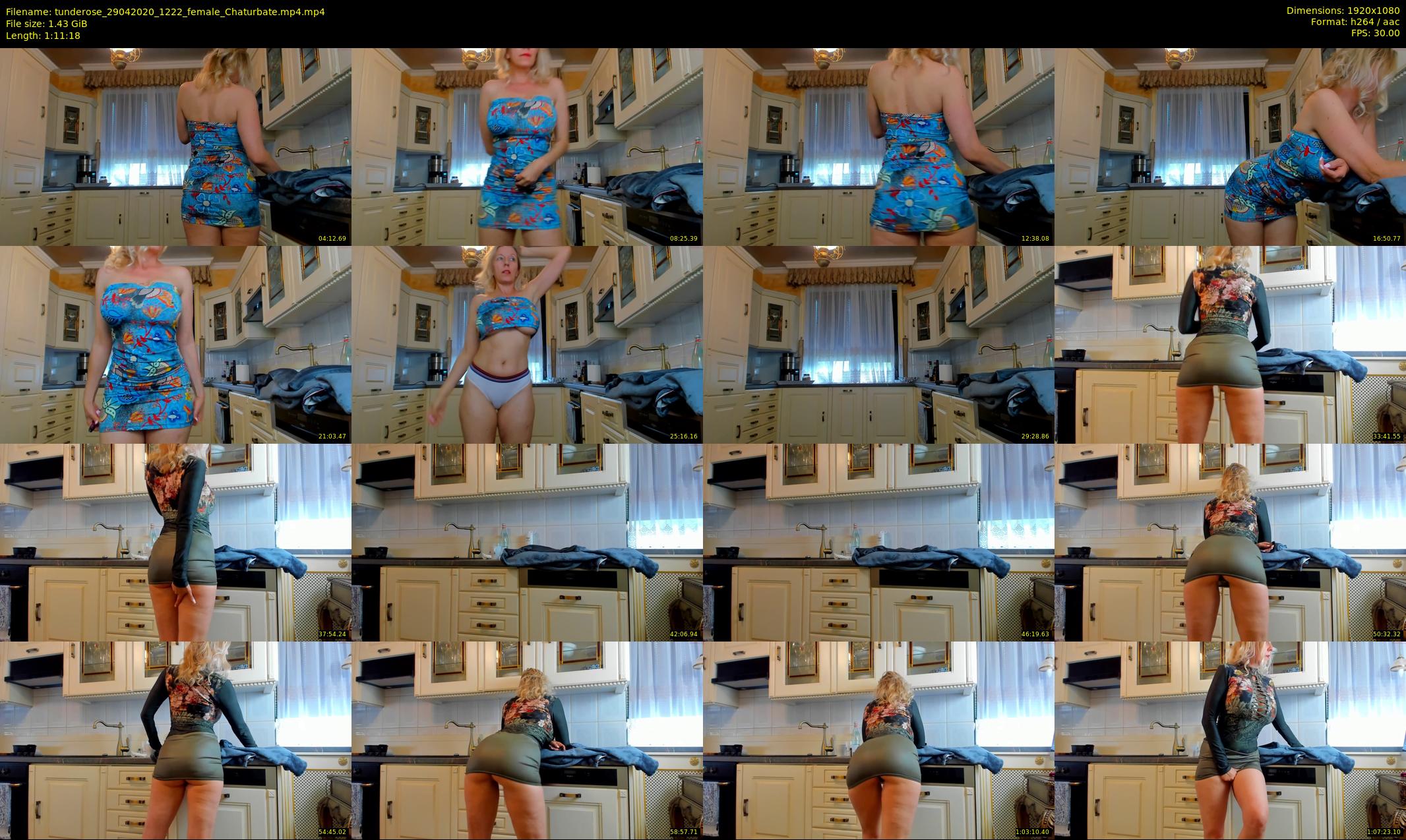 tunderose — 72 minute Chaturbate female cam show recording, 1080p, Apr 29, 2020