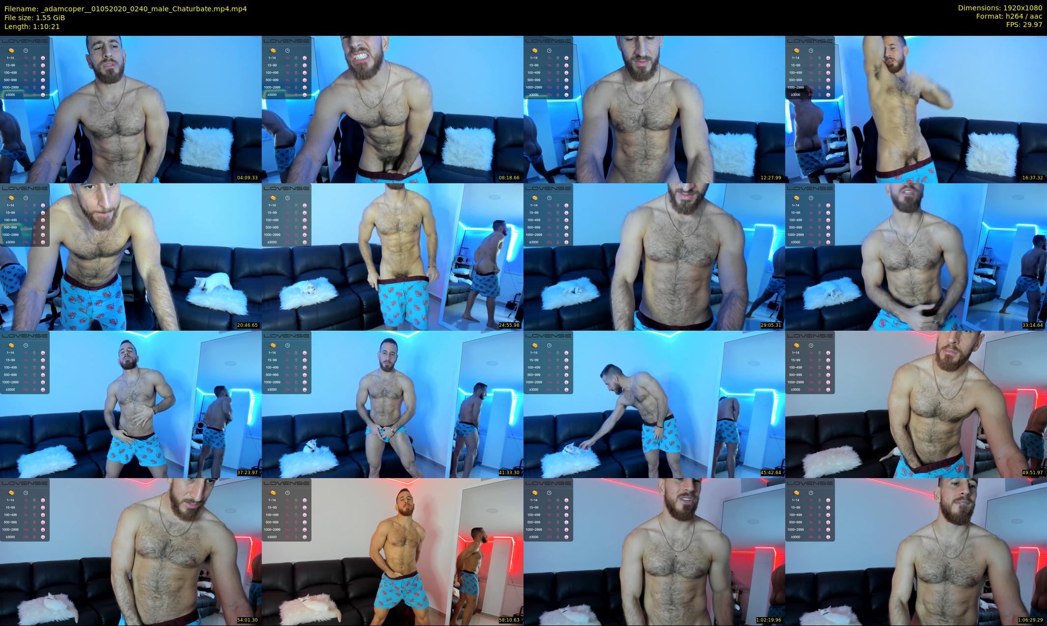 _adamcoper_ — 71 minute Chaturbate male cam show recording, 1080p, May 1, 2020