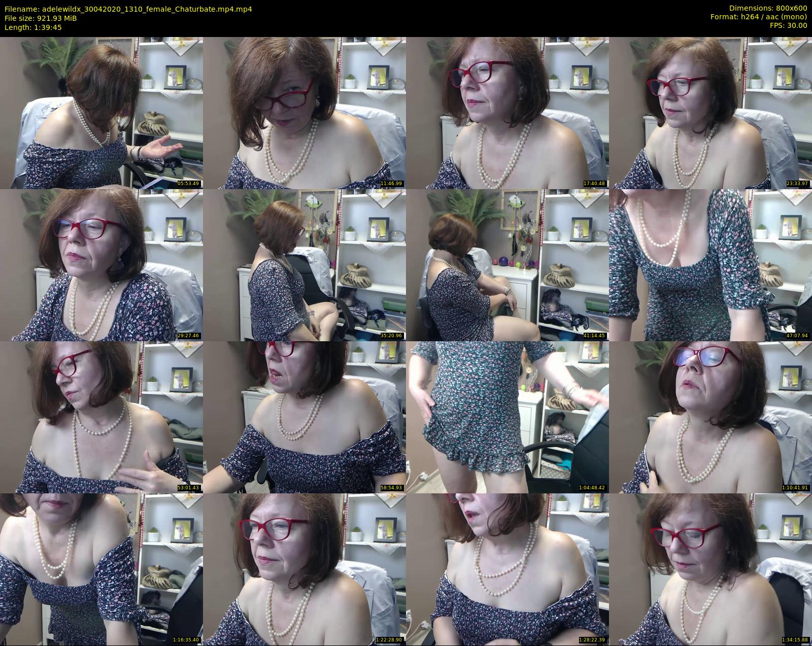 adelewildx — 100 minute Chaturbate female cam show recording, 480p, Apr 30, 2020