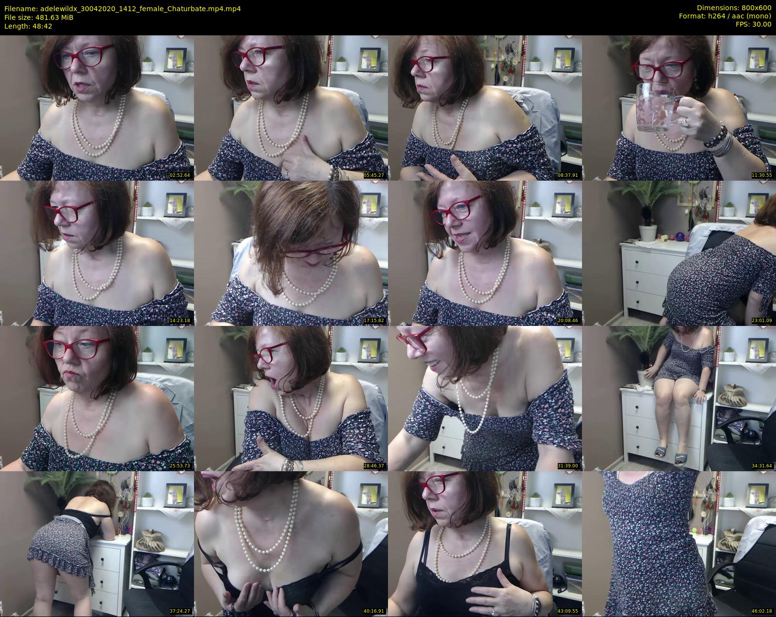 adelewildx — 49 minute Chaturbate female cam show recording, 480p, Apr 30, 2020