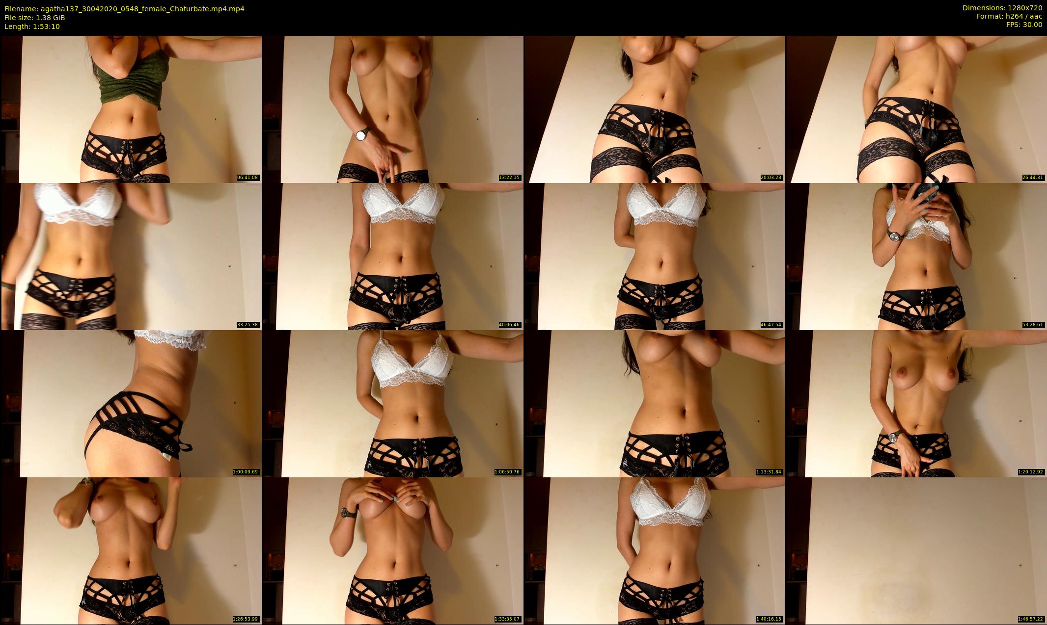 agatha137 — 114 minute Chaturbate female cam show recording, 720p, Apr 30, 2020