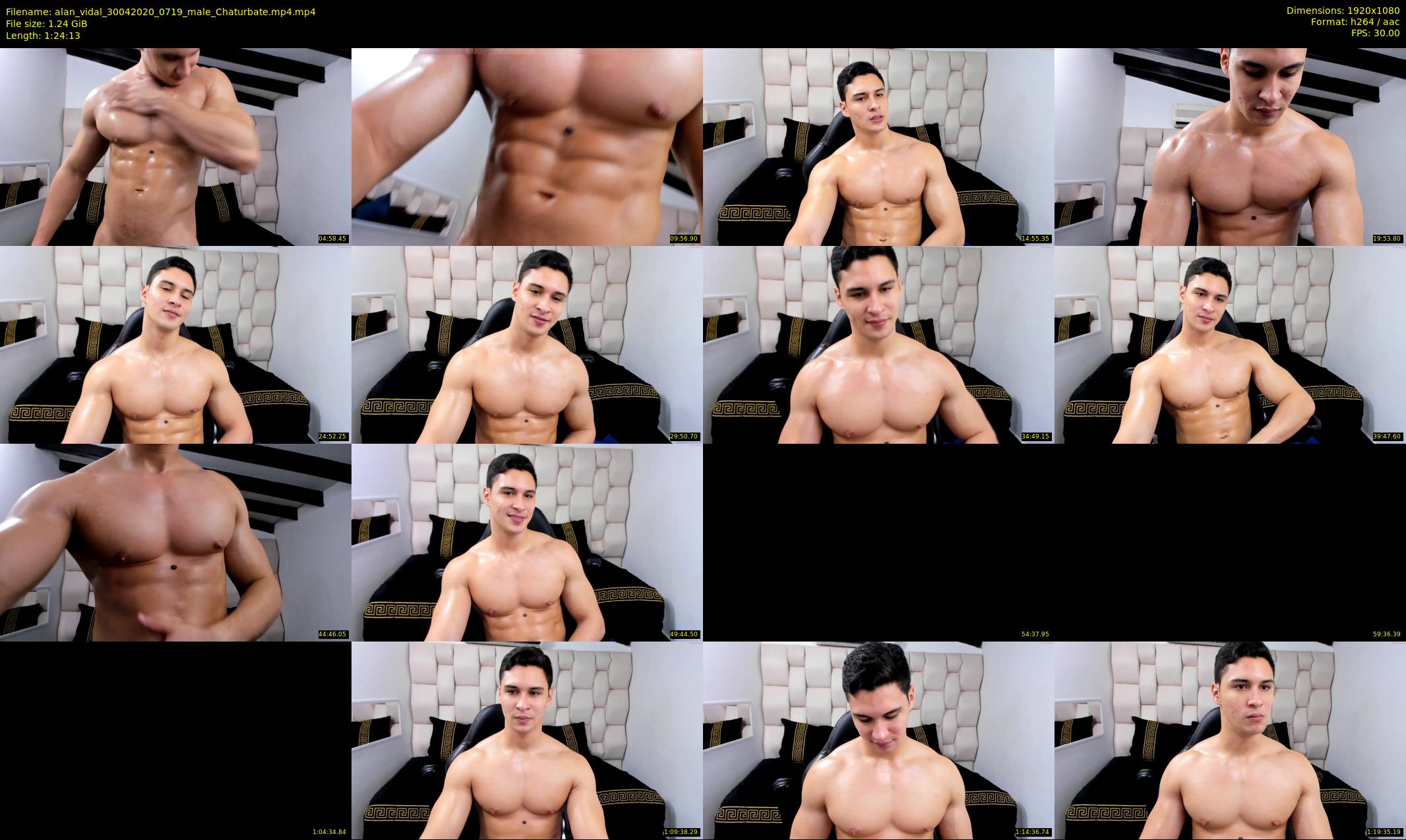 alan_vidal — 85 minute Chaturbate male cam show recording, 1080p, Apr 30, 2020