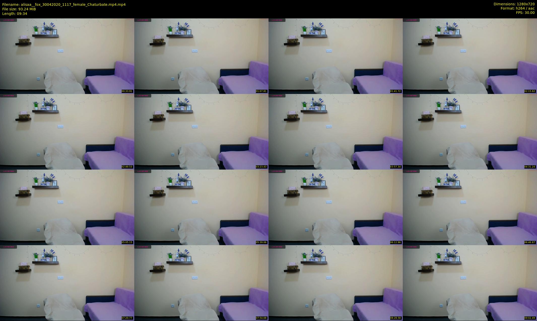 alisaa__fox — 10 minute Chaturbate female cam show recording, 720p, Apr 30, 2020