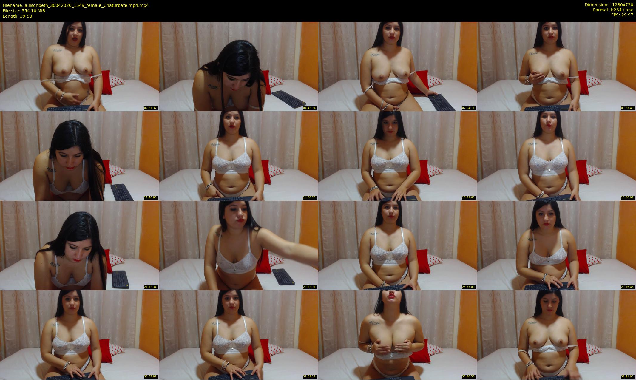 allisonbeth — 40 minute Chaturbate female cam show recording, 720p, Apr 30, 2020