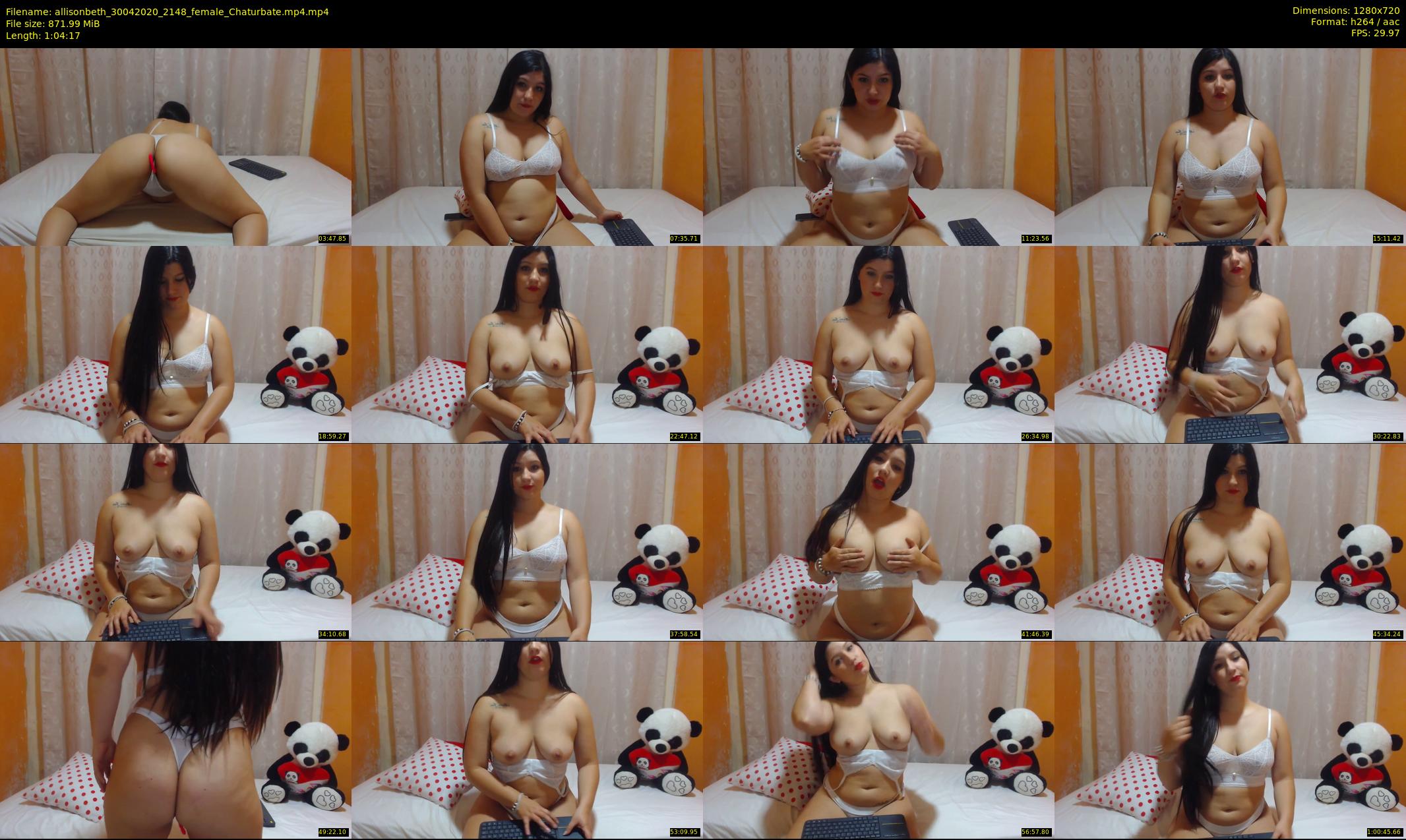 allisonbeth — 65 minute Chaturbate female cam show recording, 720p, Apr 30, 2020