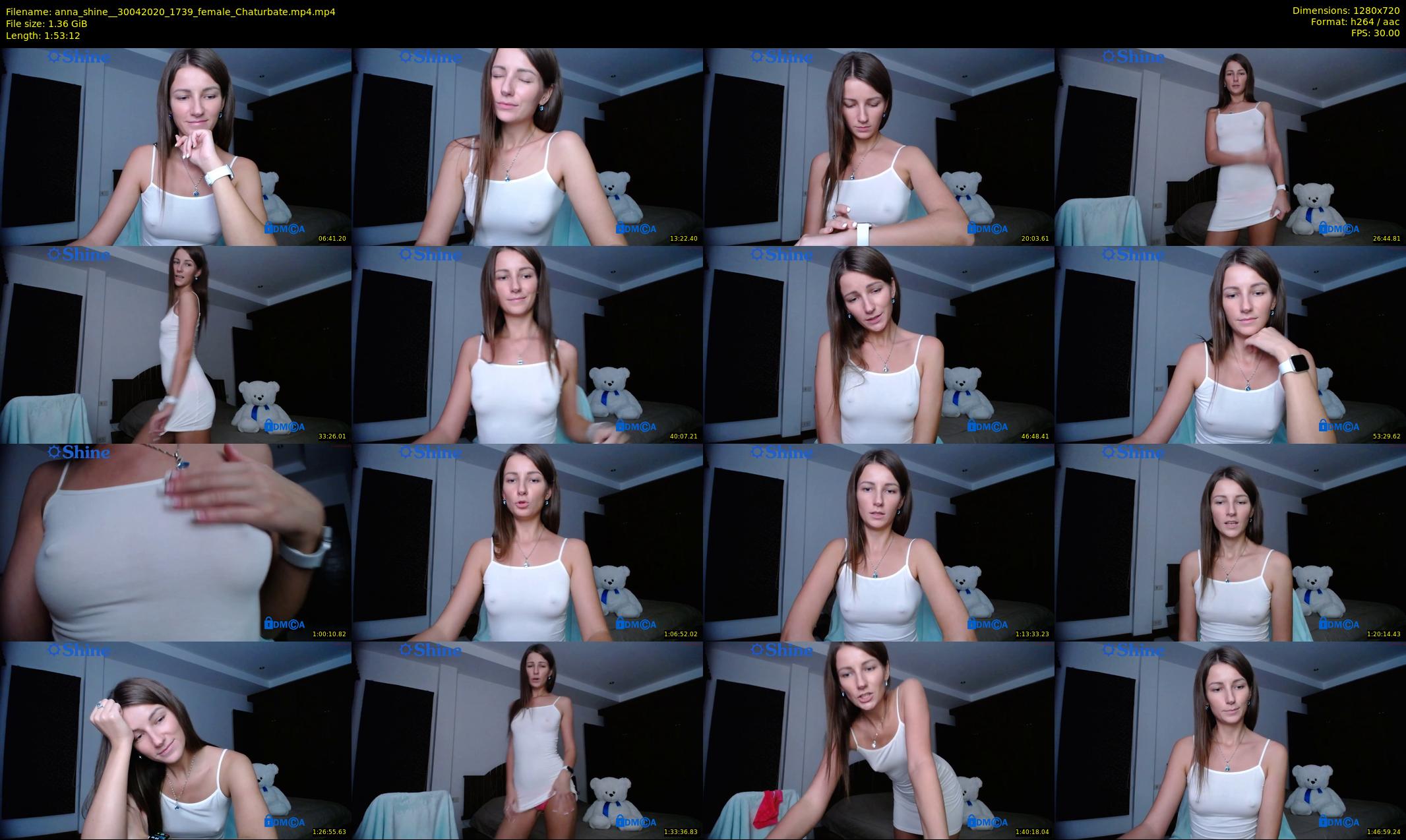 anna_shine_ — 114 minute Chaturbate female cam show recording, 720p, Apr 30, 2020
