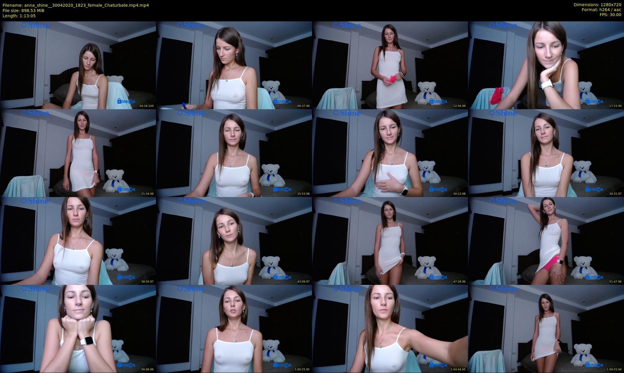 anna_shine_ — 74 minute Chaturbate female cam show recording, 720p, Apr 30, 2020