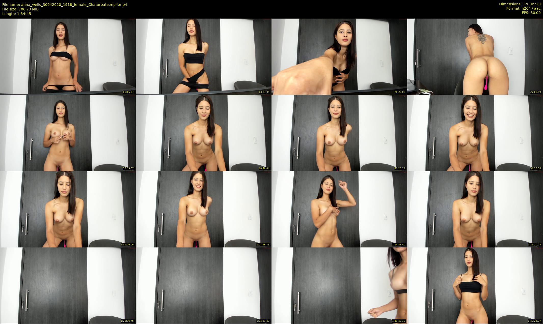 anna_wells — 115 minute Chaturbate female cam show recording, 720p, Apr 30, 2020