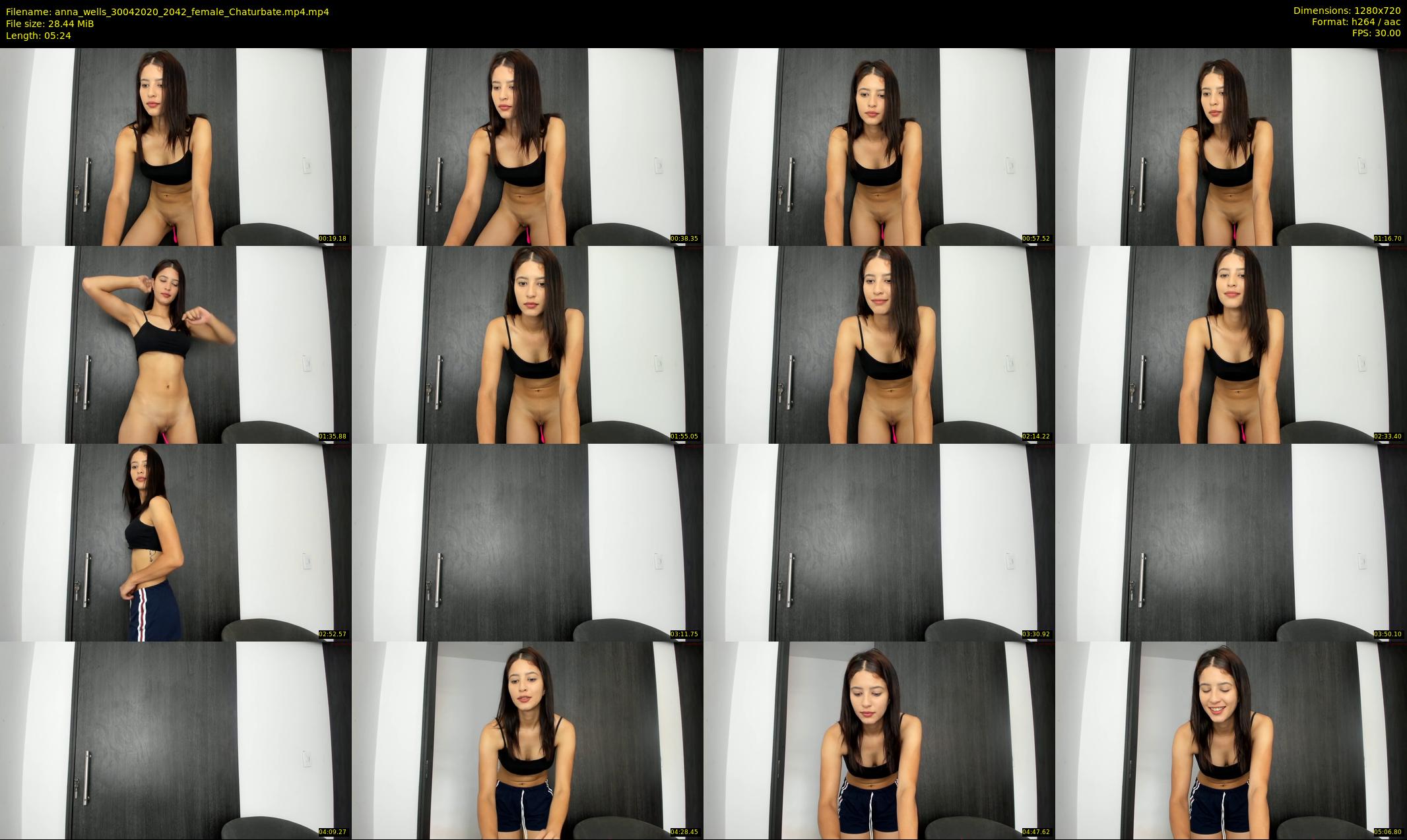 anna_wells — 6 minute Chaturbate female cam show recording, 720p, Apr 30, 2020