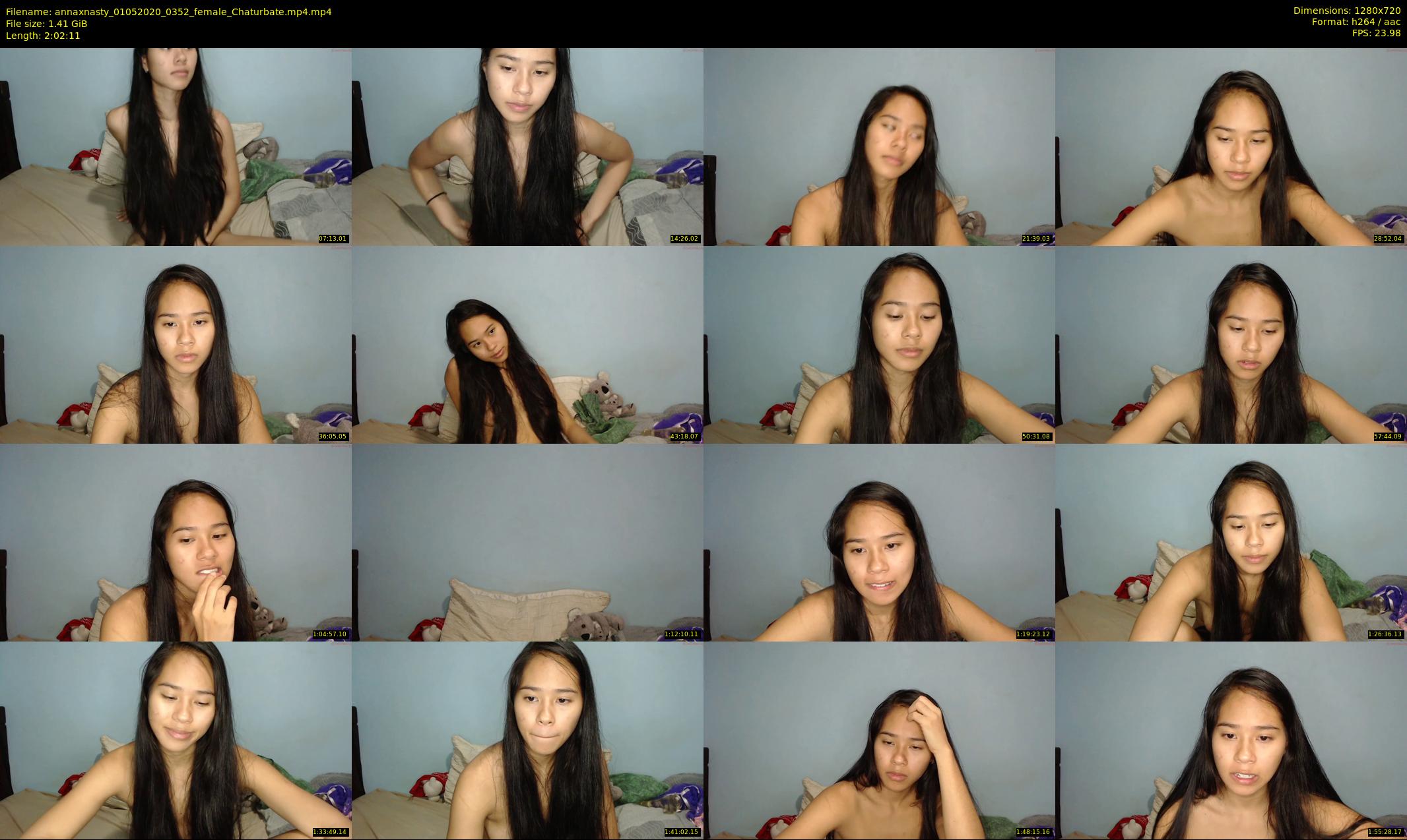 annaxnasty — 123 minute Chaturbate female cam show recording, 720p, May 1, 2020