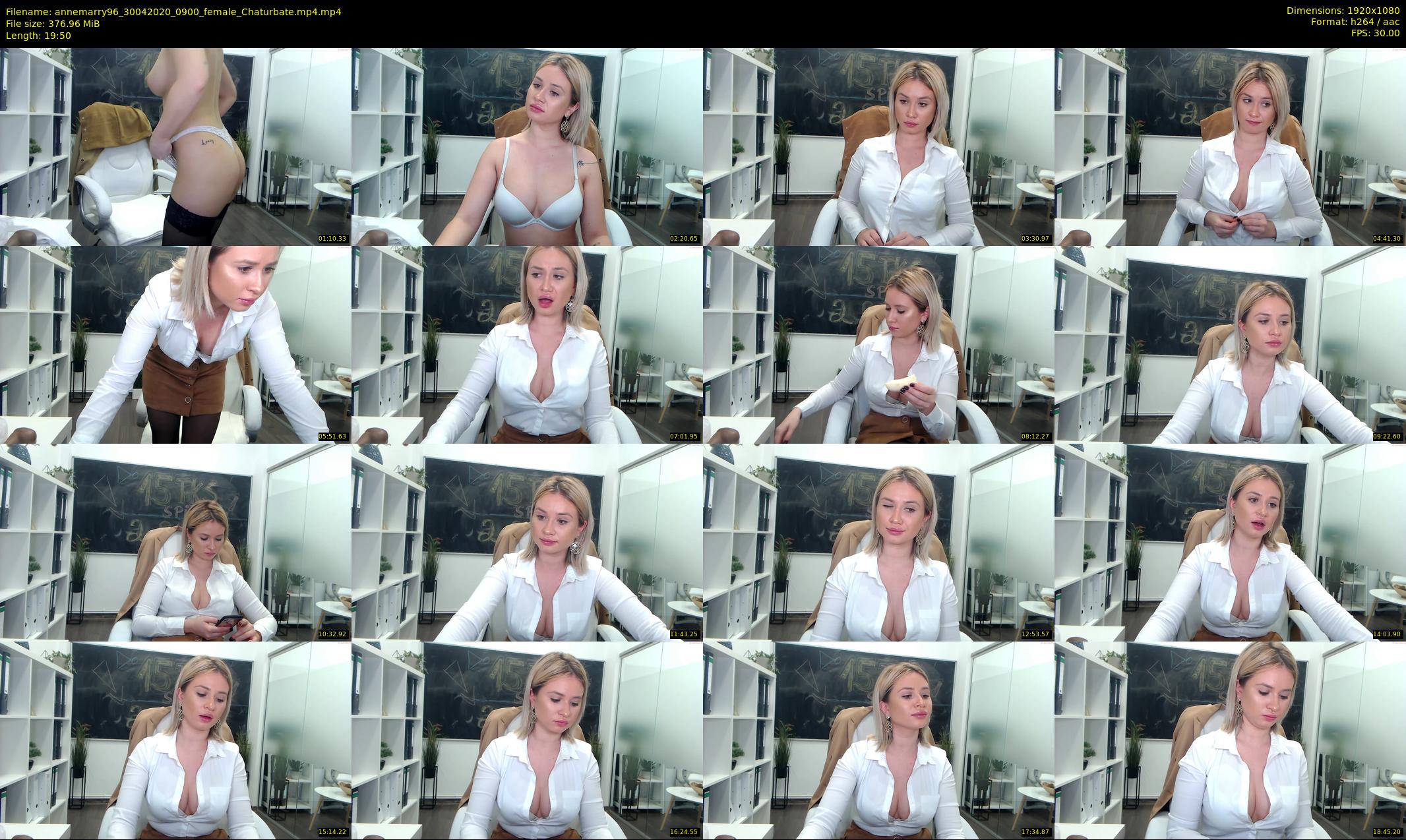 annemarry96 — 20 minute Chaturbate female cam show recording, 1080p, Apr 30, 2020