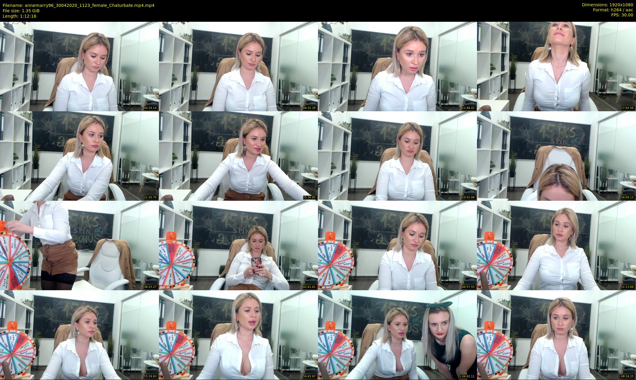 annemarry96 — 73 minute Chaturbate female cam show recording, 1080p, Apr 30, 2020