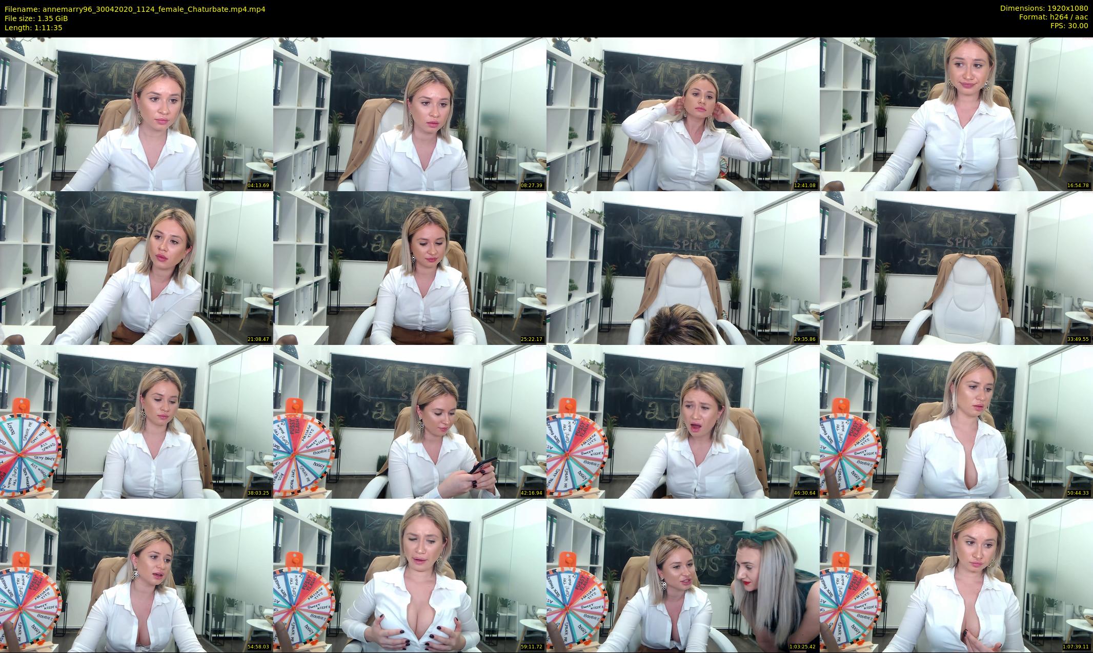 annemarry96 — 72 minute Chaturbate female cam show recording, 1080p, Apr 30, 2020