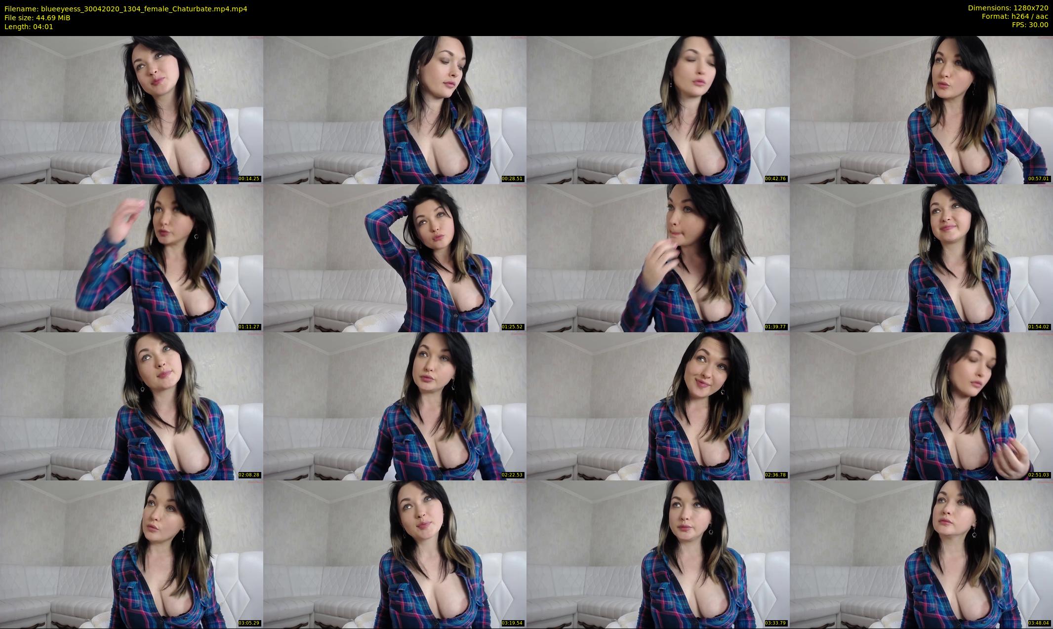 blueeyeess — 5 minute Chaturbate female cam show recording, 720p, Apr 30, 2020