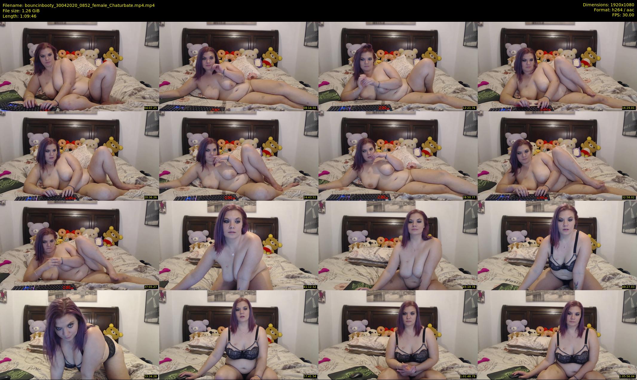 bouncinbooty — 70 minute Chaturbate female cam show recording, 1080p, Apr 30, 2020