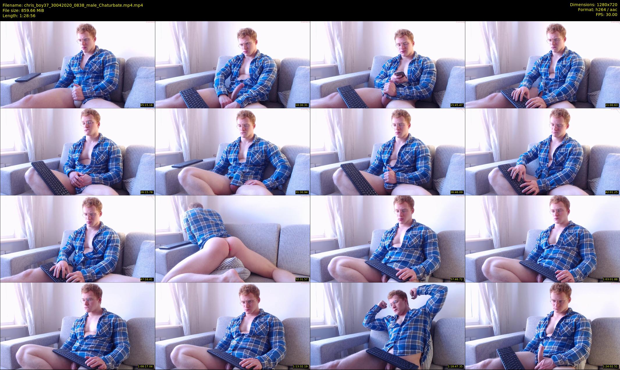 chris_boy37 — 89 minute Chaturbate male cam show recording, 720p, Apr 30, 2020
