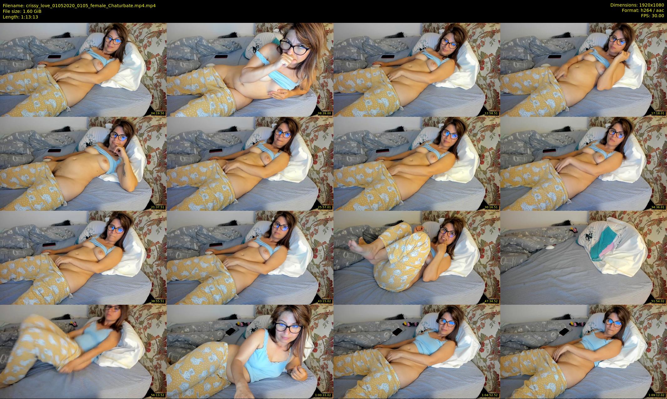 crissy_love — 74 minute Chaturbate female cam show recording, 1080p, May 1, 2020