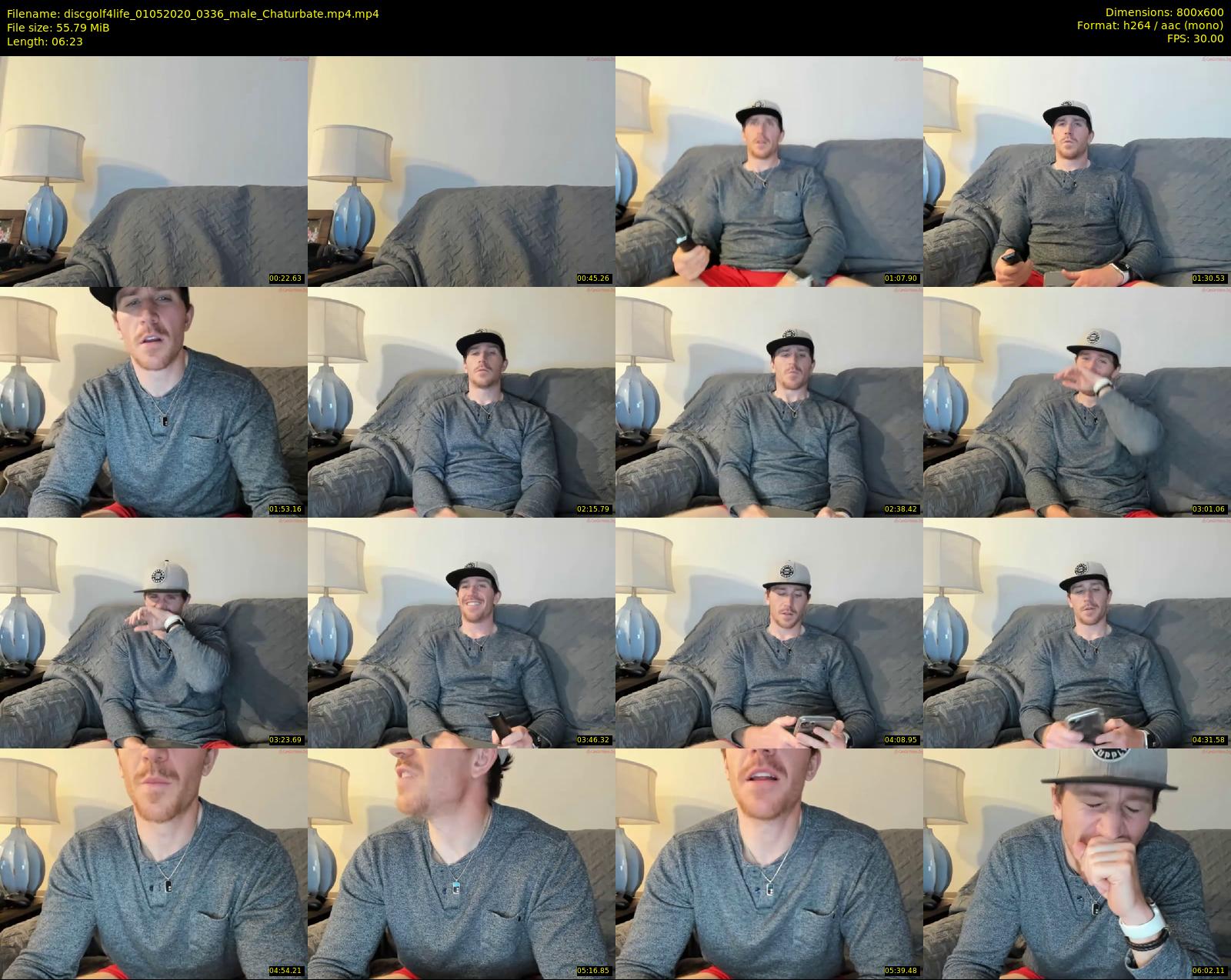 discgolf4life — 7 minute Chaturbate male cam show recording, 480p, May 1, 2020
