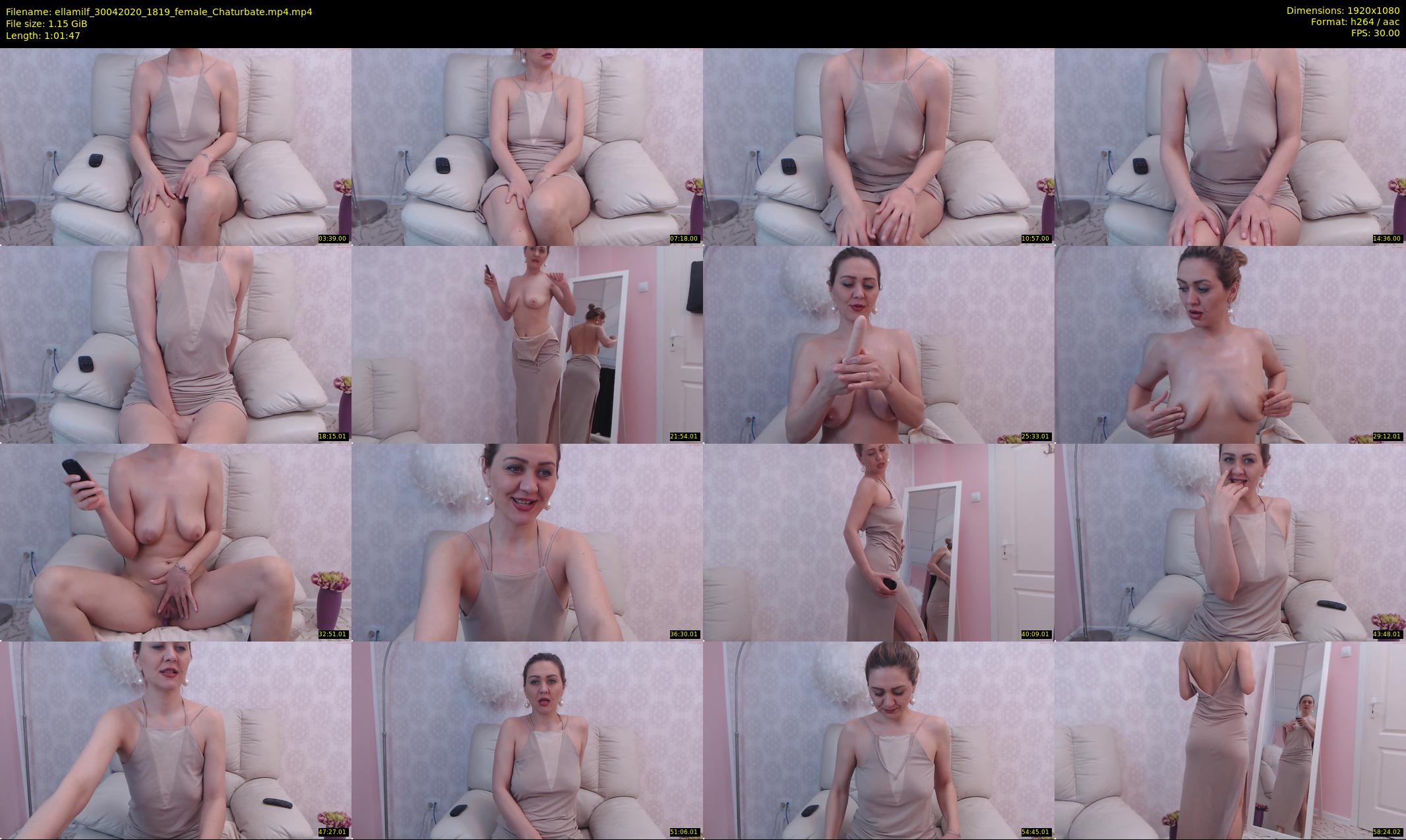 ellamilf — 62 minute Chaturbate female cam show recording, 1080p, Apr 30, 2020