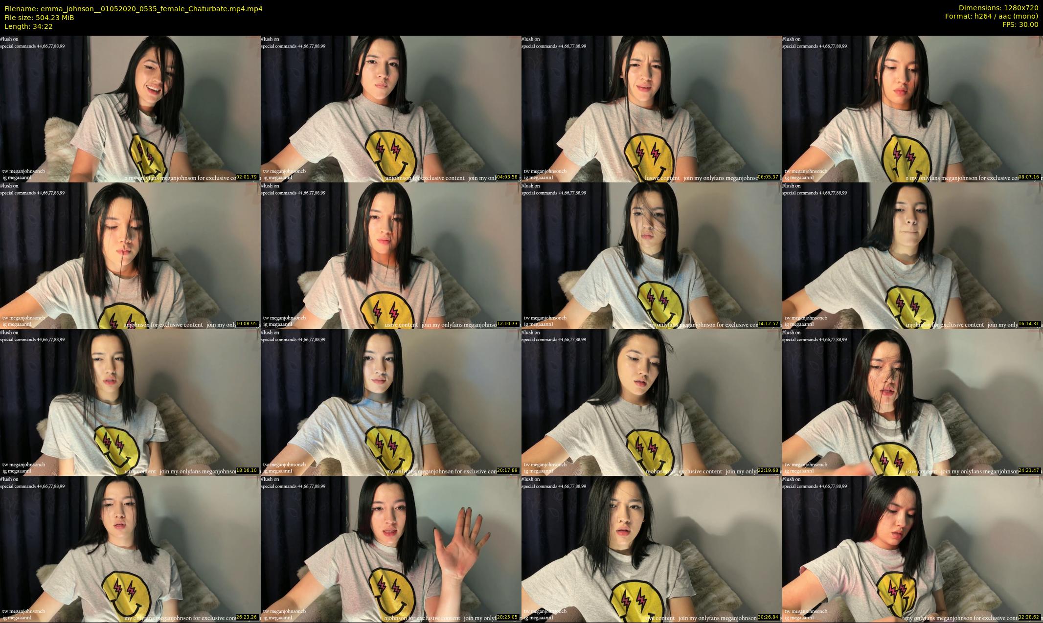 emma_johnson_ — 35 minute Chaturbate female cam show recording, 720p, May 1, 2020