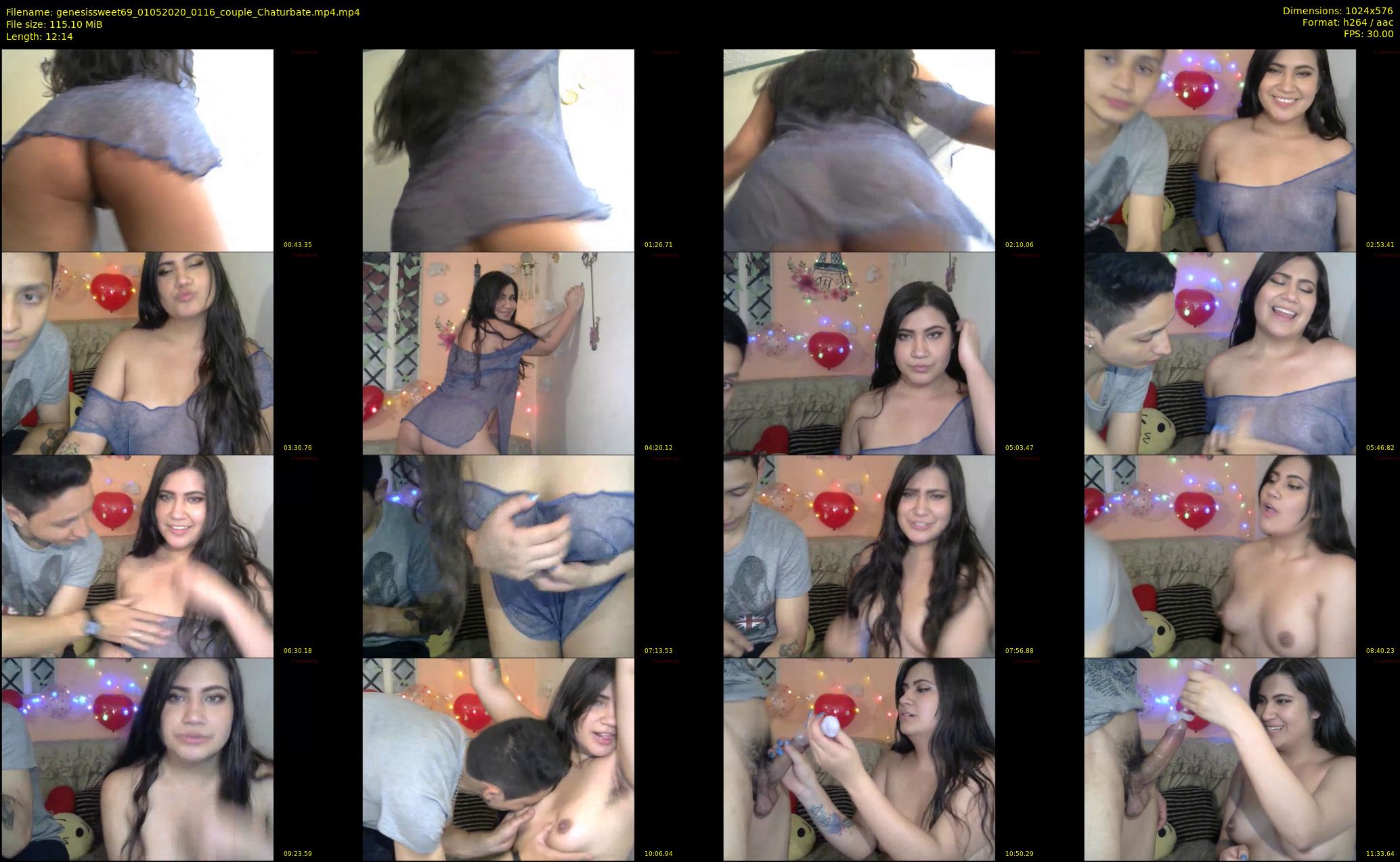 genesissweet69 — 13 minute Chaturbate couple cam show recording, 480p, May 1, 2020