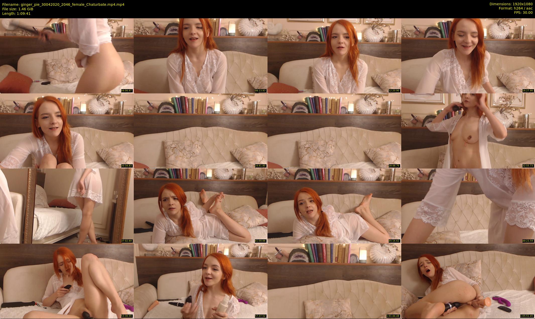 ginger_pie — 70 minute Chaturbate female cam show recording, 1080p, Apr 30, 2020