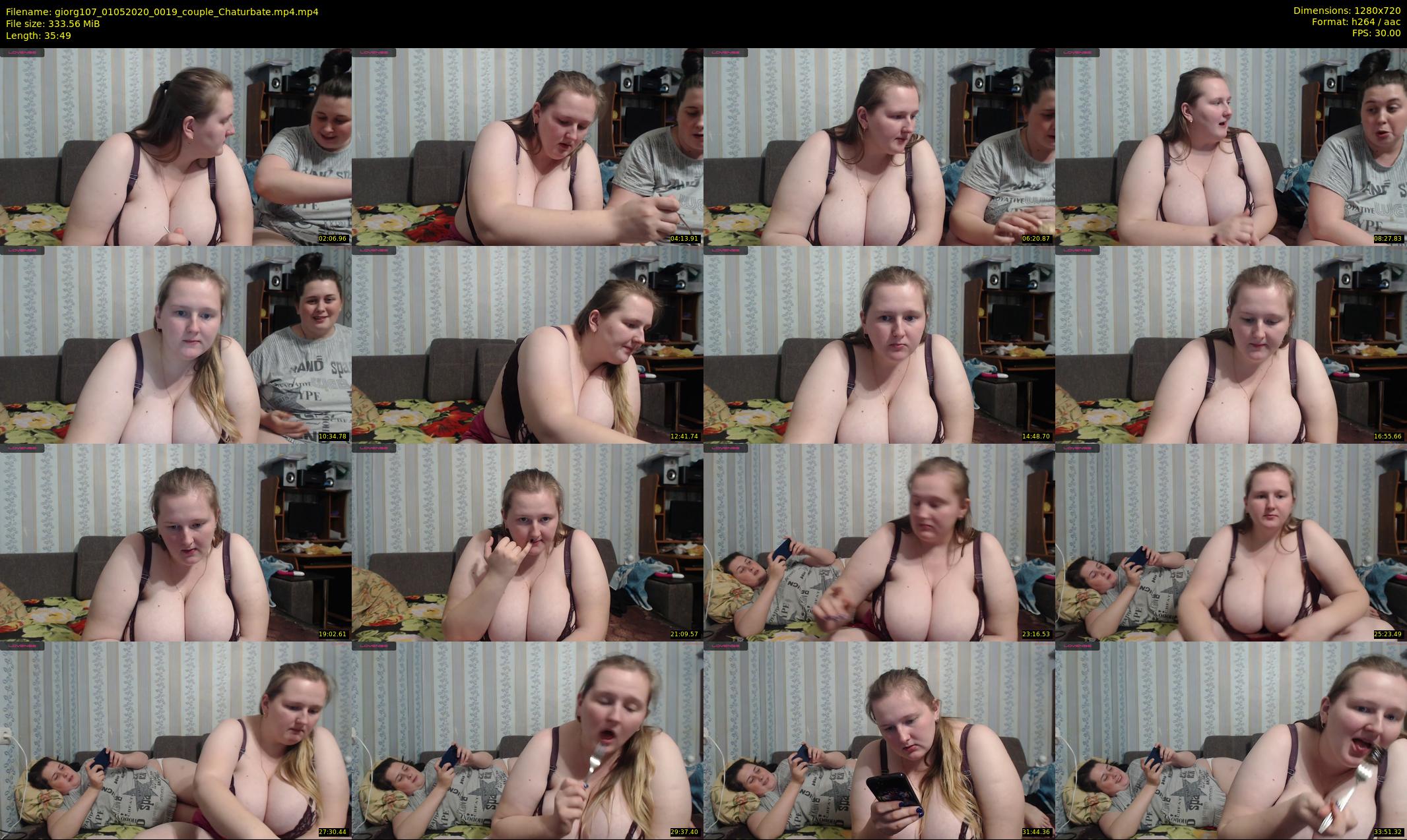 giorg107 — 36 minute Chaturbate couple cam show recording, 720p, May 1, 2020