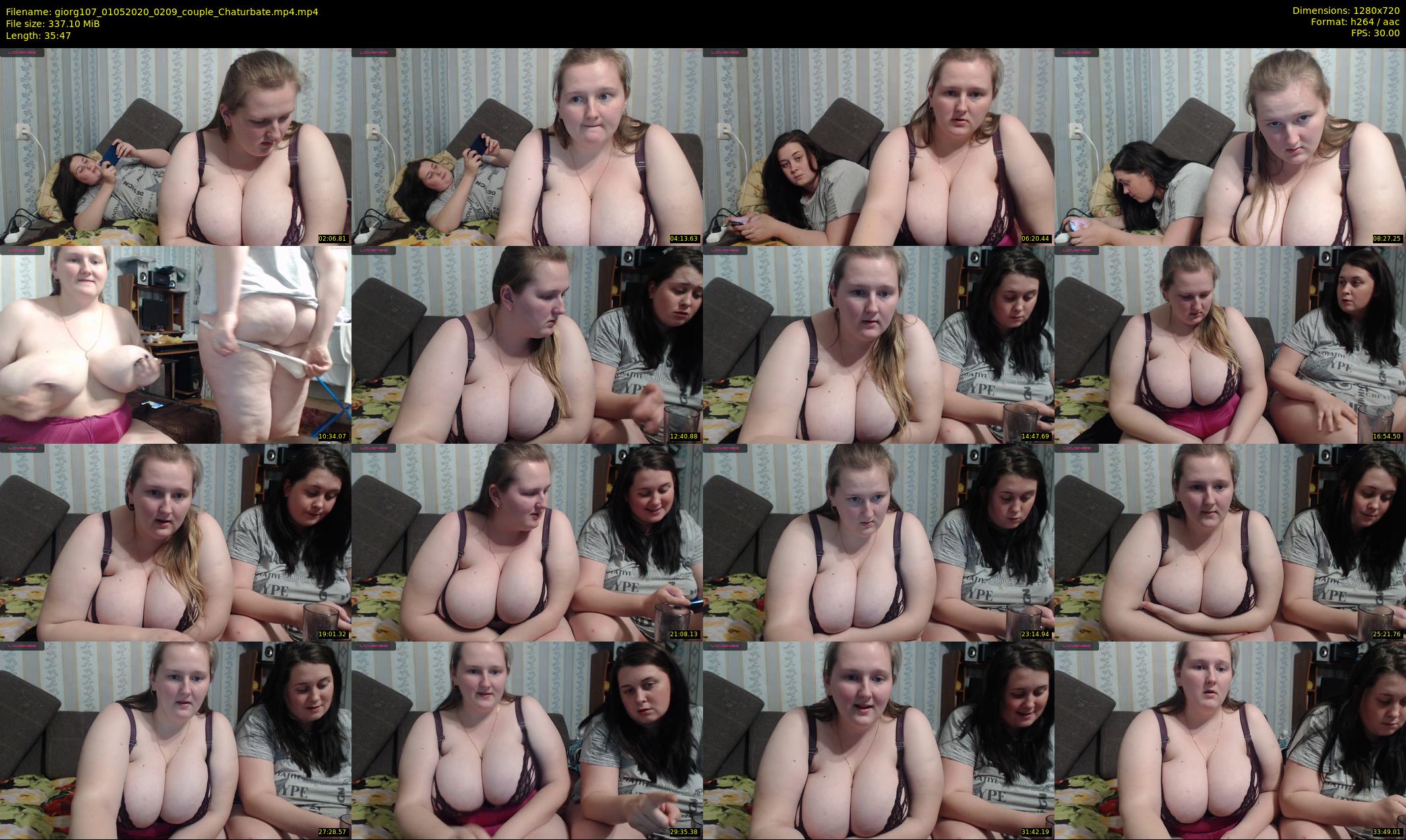 giorg107 — 36 minute Chaturbate couple cam show recording, 720p, May 1, 2020