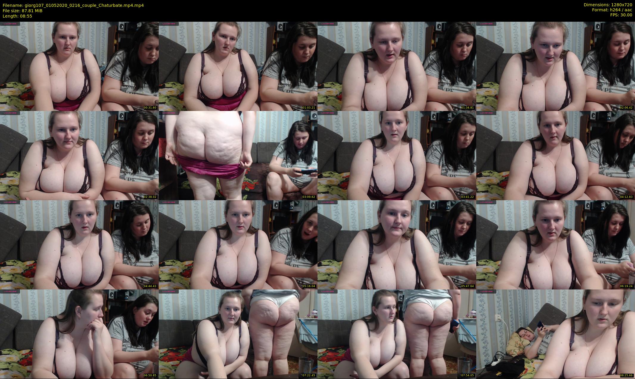 giorg107 — 9 minute Chaturbate couple cam show recording, 720p, May 1, 2020