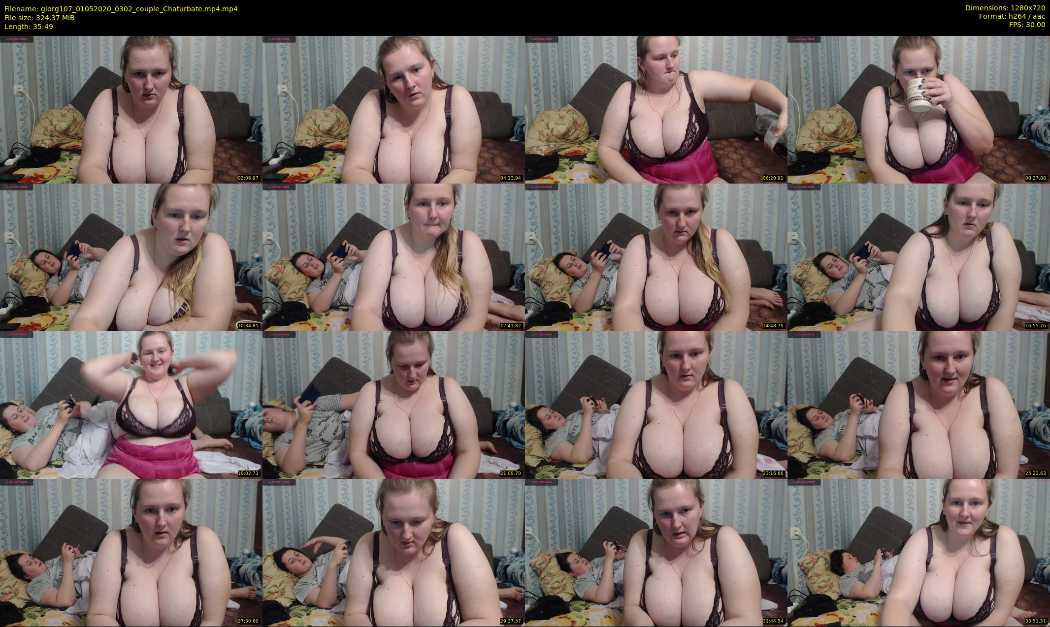 giorg107 — 36 minute Chaturbate couple cam show recording, 720p, May 1, 2020